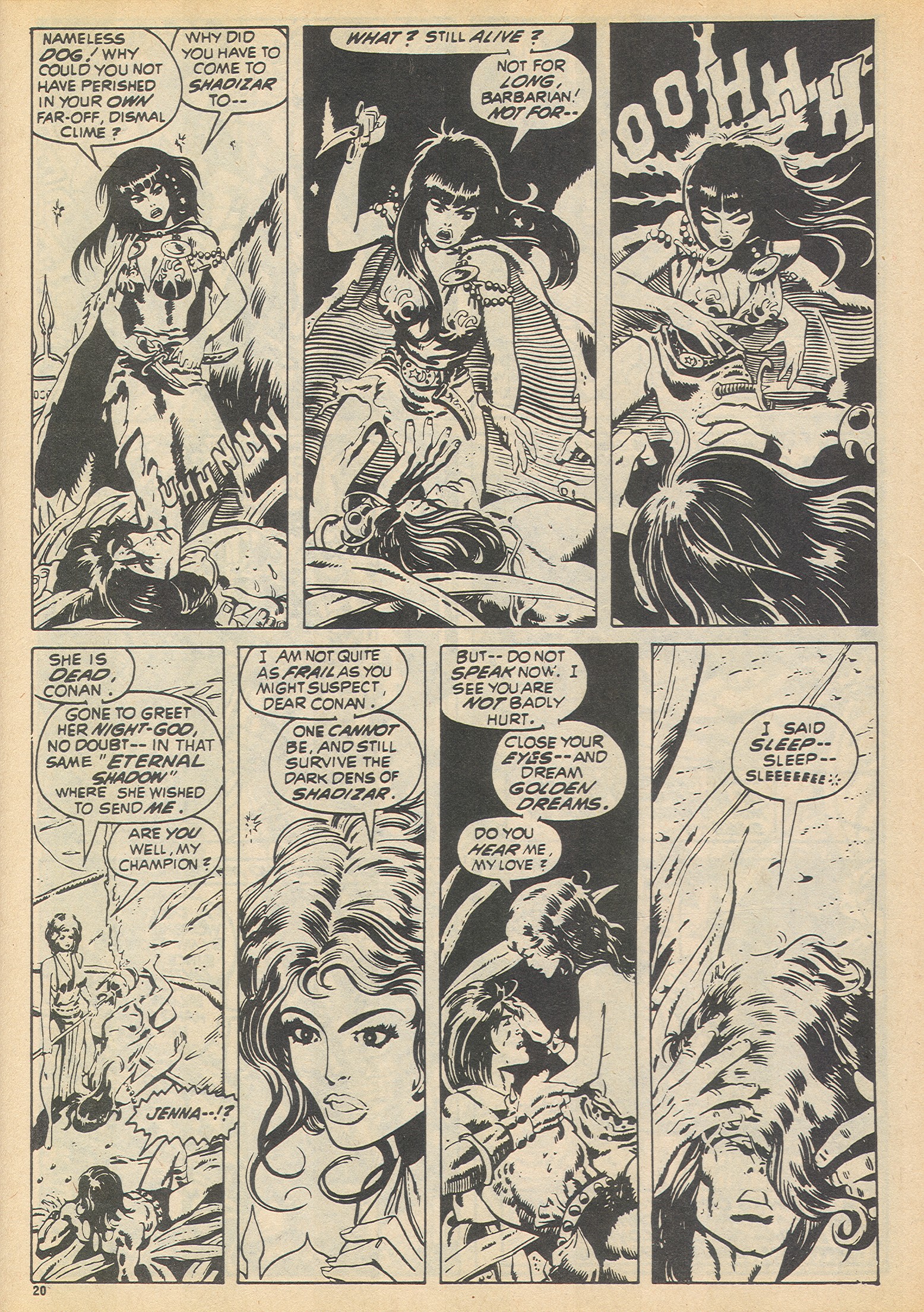 Read online The Savage Sword of Conan (1975) comic -  Issue #6 - 20