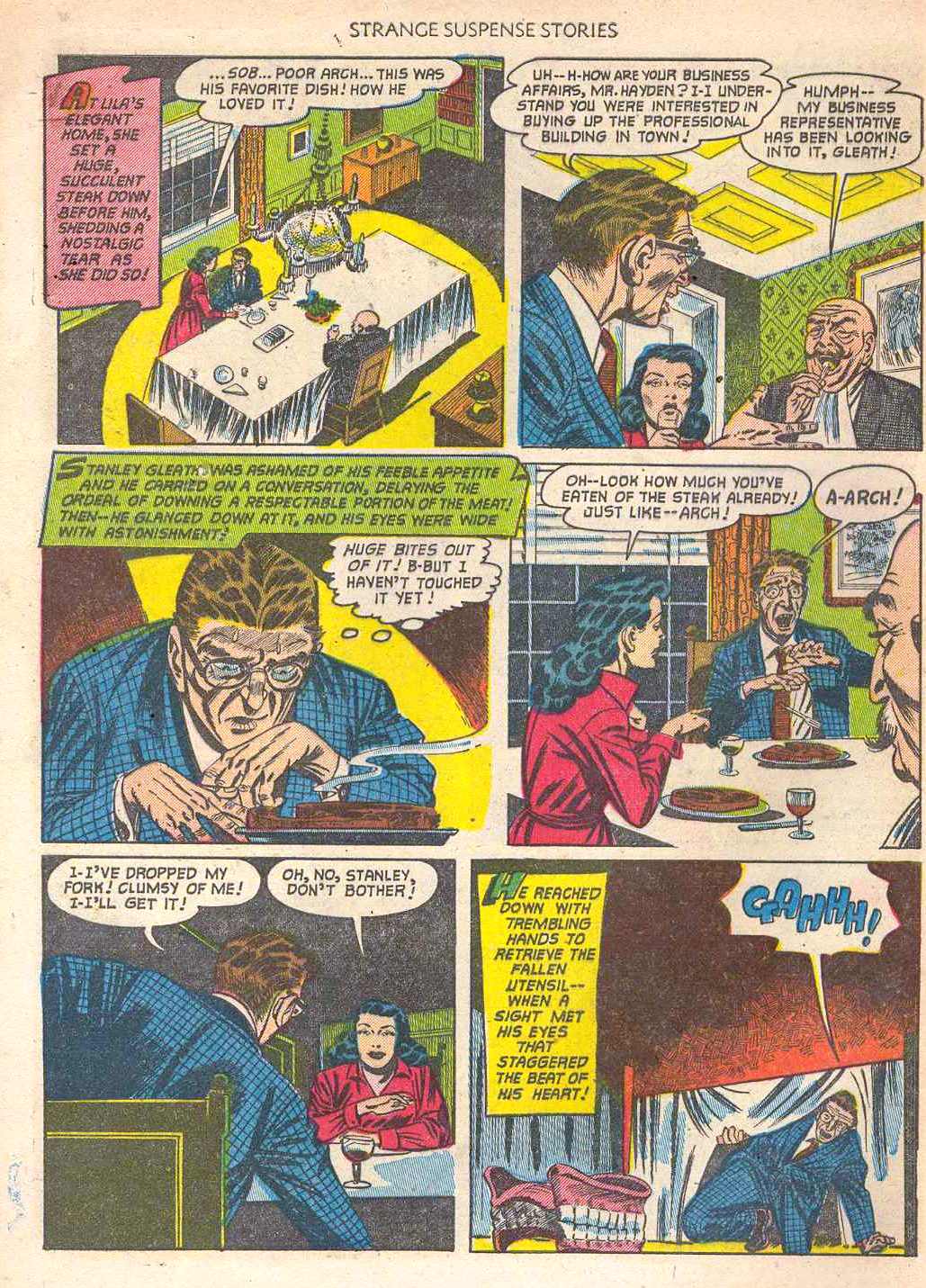 Read online Strange Suspense Stories (1952) comic -  Issue #2 - 8