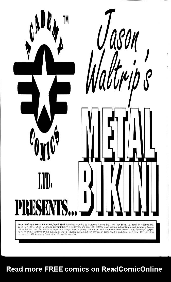 Read online Metal Bikini (1996) comic -  Issue #0 - 2