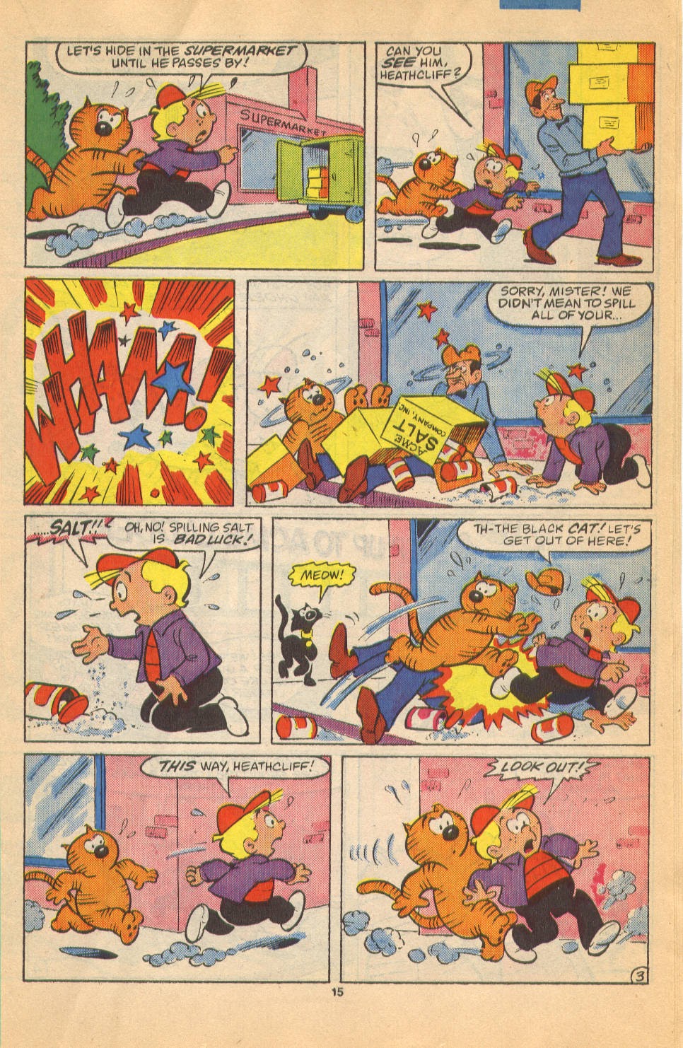 Read online Heathcliff's Funhouse comic -  Issue #10 - 12