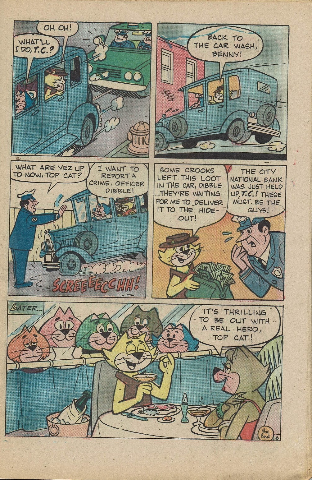 Read online Top Cat (1970) comic -  Issue #17 - 13