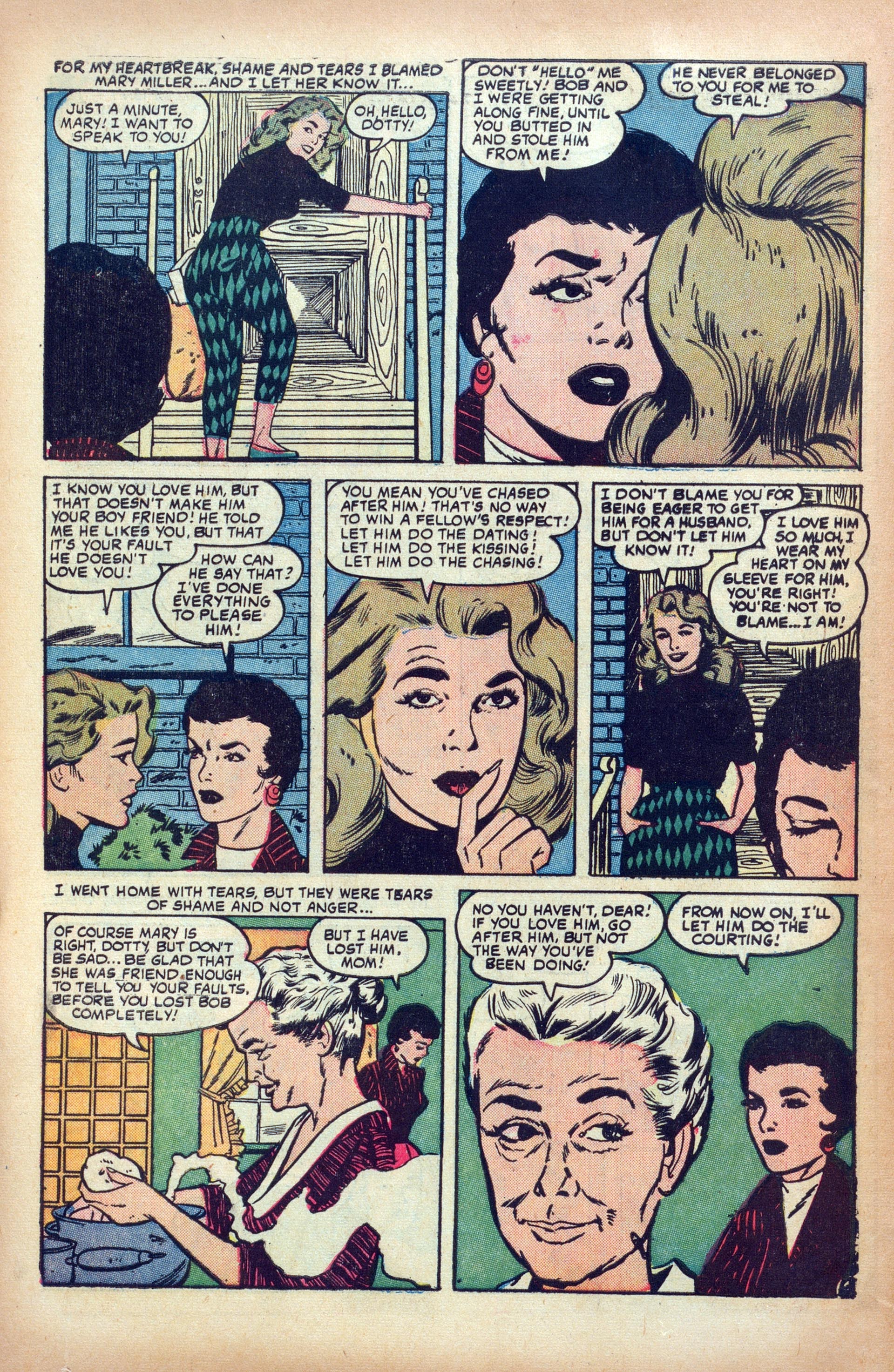 Read online Love Romances comic -  Issue #56 - 6