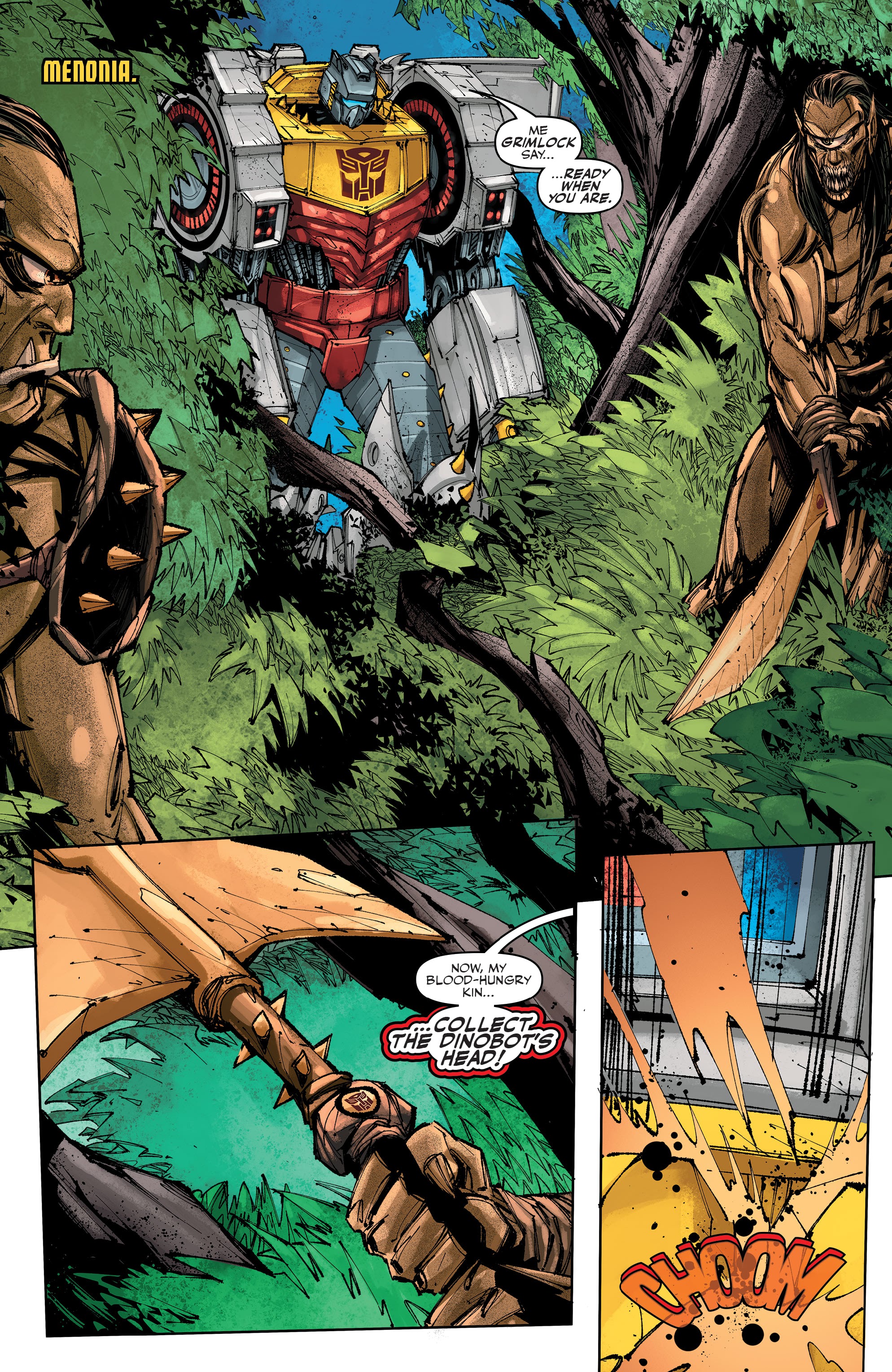 Read online Transformers: King Grimlock comic -  Issue #2 - 3