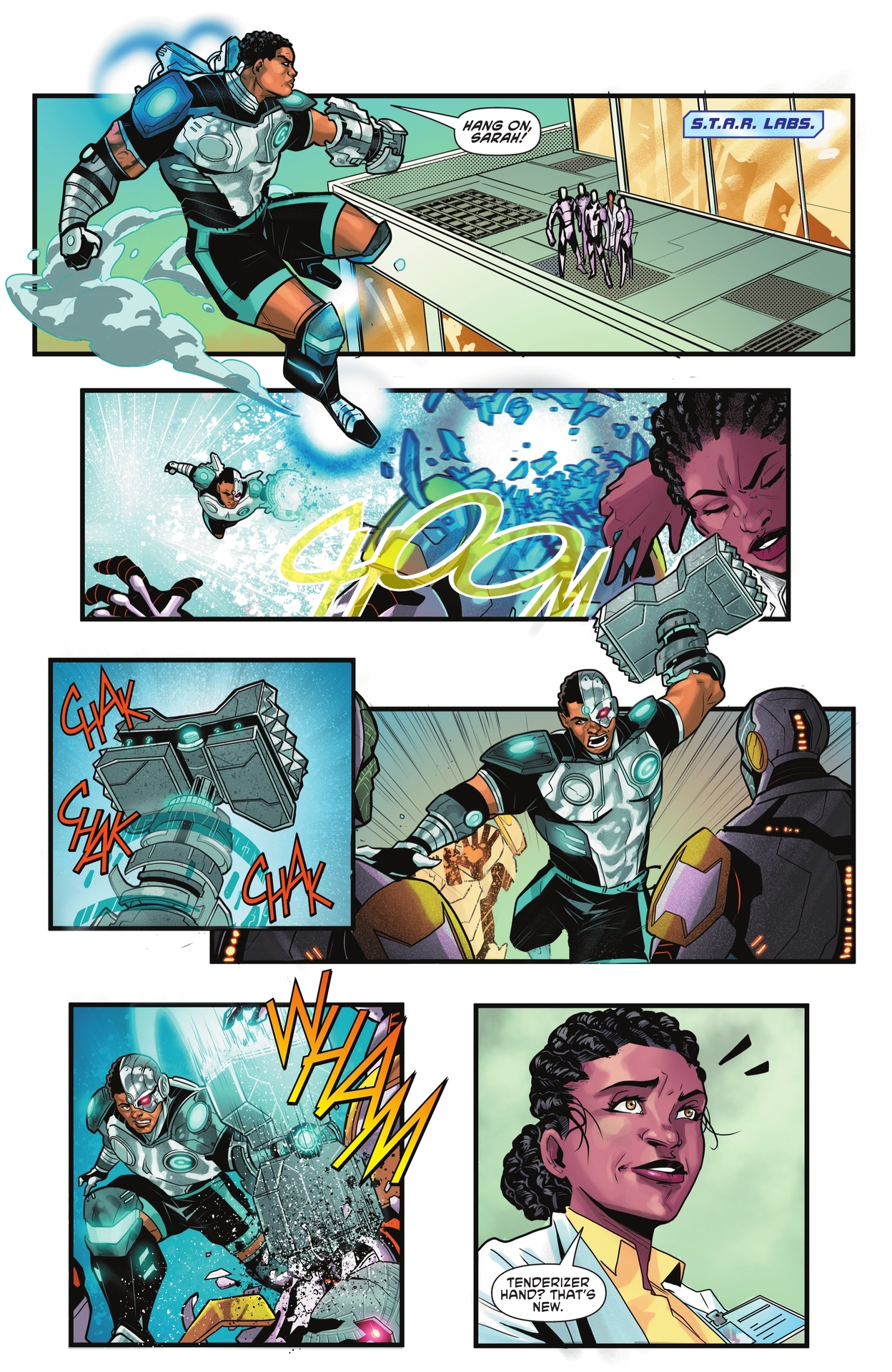 Read online Cyborg (2023) comic -  Issue #5 - 8
