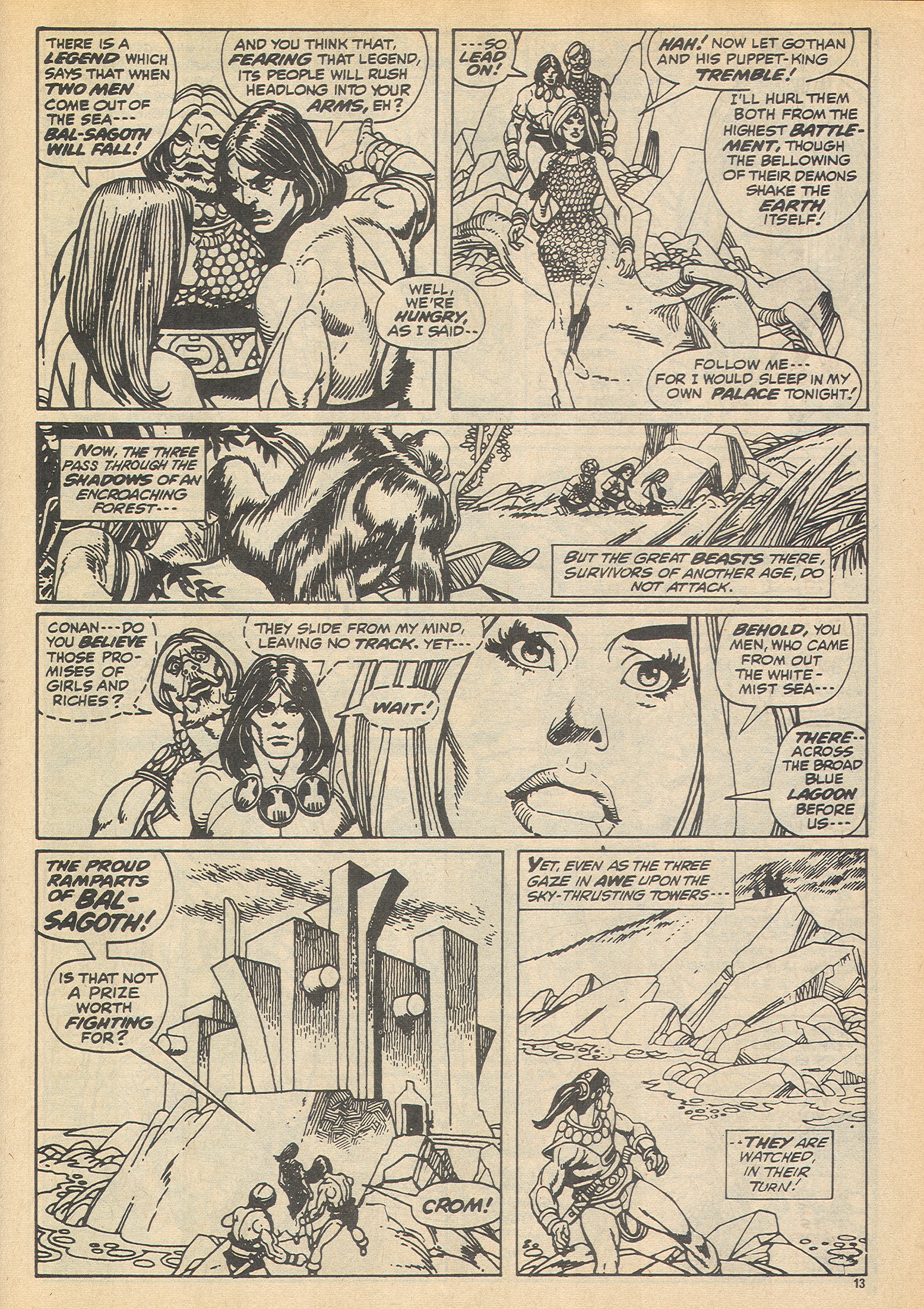 Read online The Savage Sword of Conan (1975) comic -  Issue #17 - 13