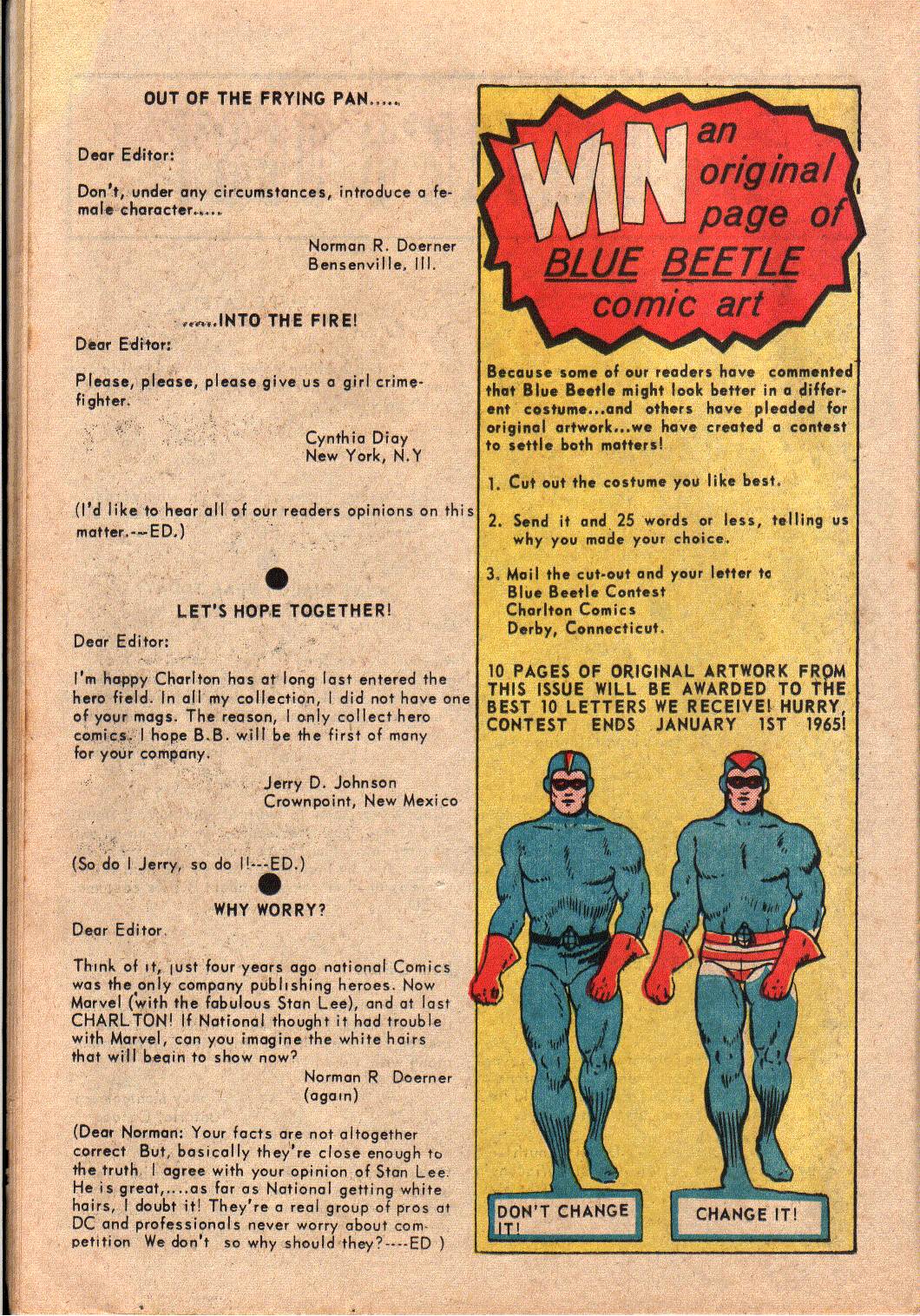 Read online Blue Beetle (1964) comic -  Issue #4 - 18