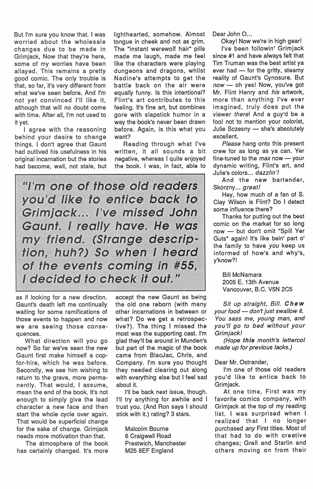 Read online Grimjack comic -  Issue #60 - 32