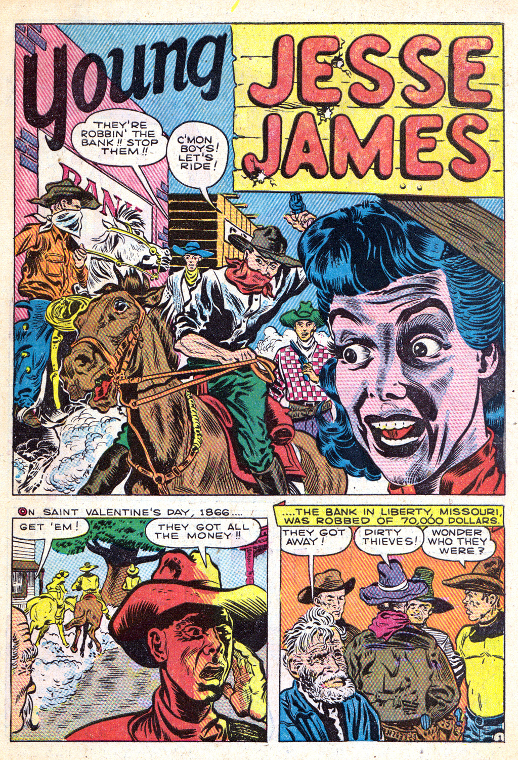 Read online Cowboy Western Comics (1948) comic -  Issue #17 - 3