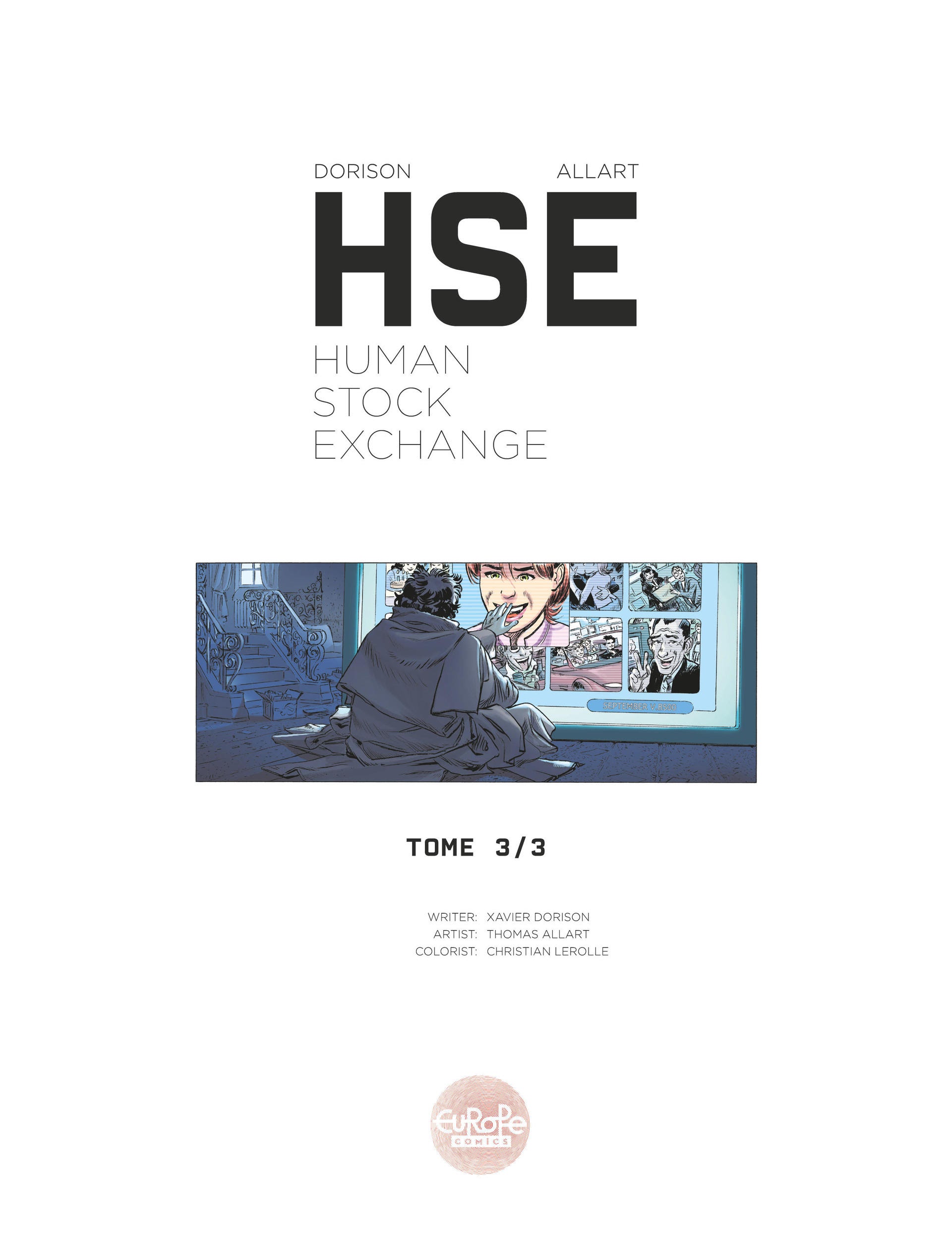 Read online Human Stock Exchange comic -  Issue #3 - 2