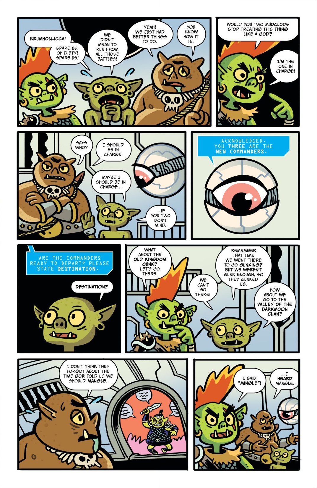 Read online Orcs in Space comic -  Issue # TPB - 14