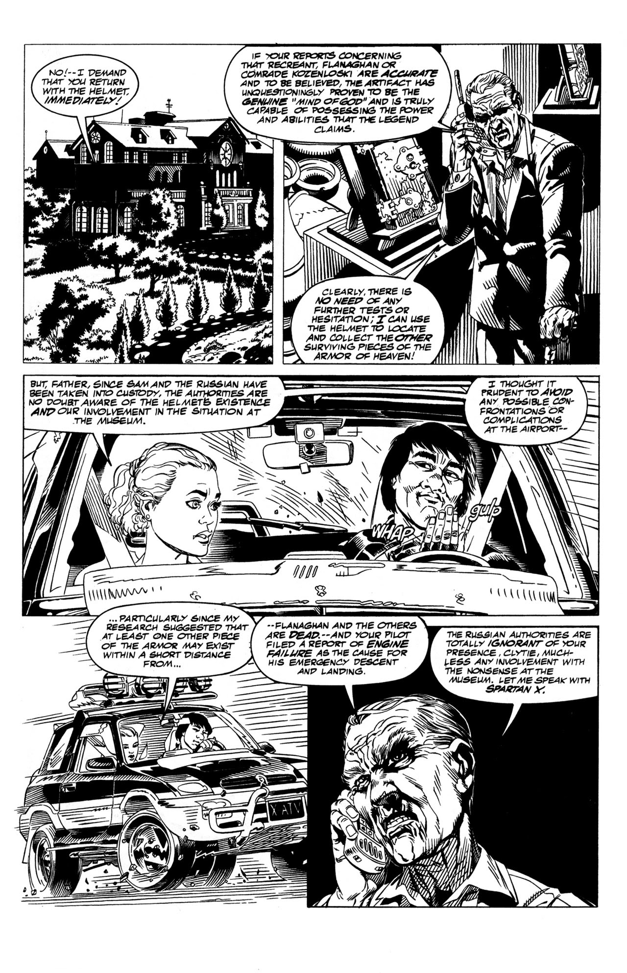 Read online Jackie Chan's Spartan X: Hell Bent Hero For Hire comic -  Issue #3 - 13