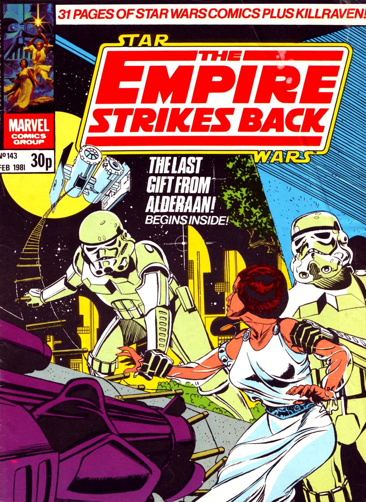 Read online Star Wars: The Empire Strikes Back comic -  Issue #143 - 1