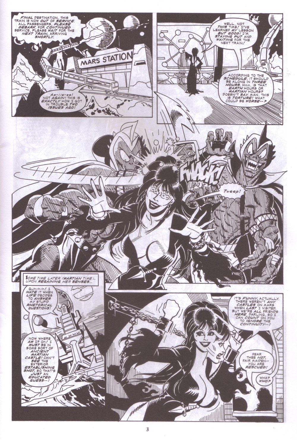 Read online Elvira, Mistress of the Dark comic -  Issue #156 - 5