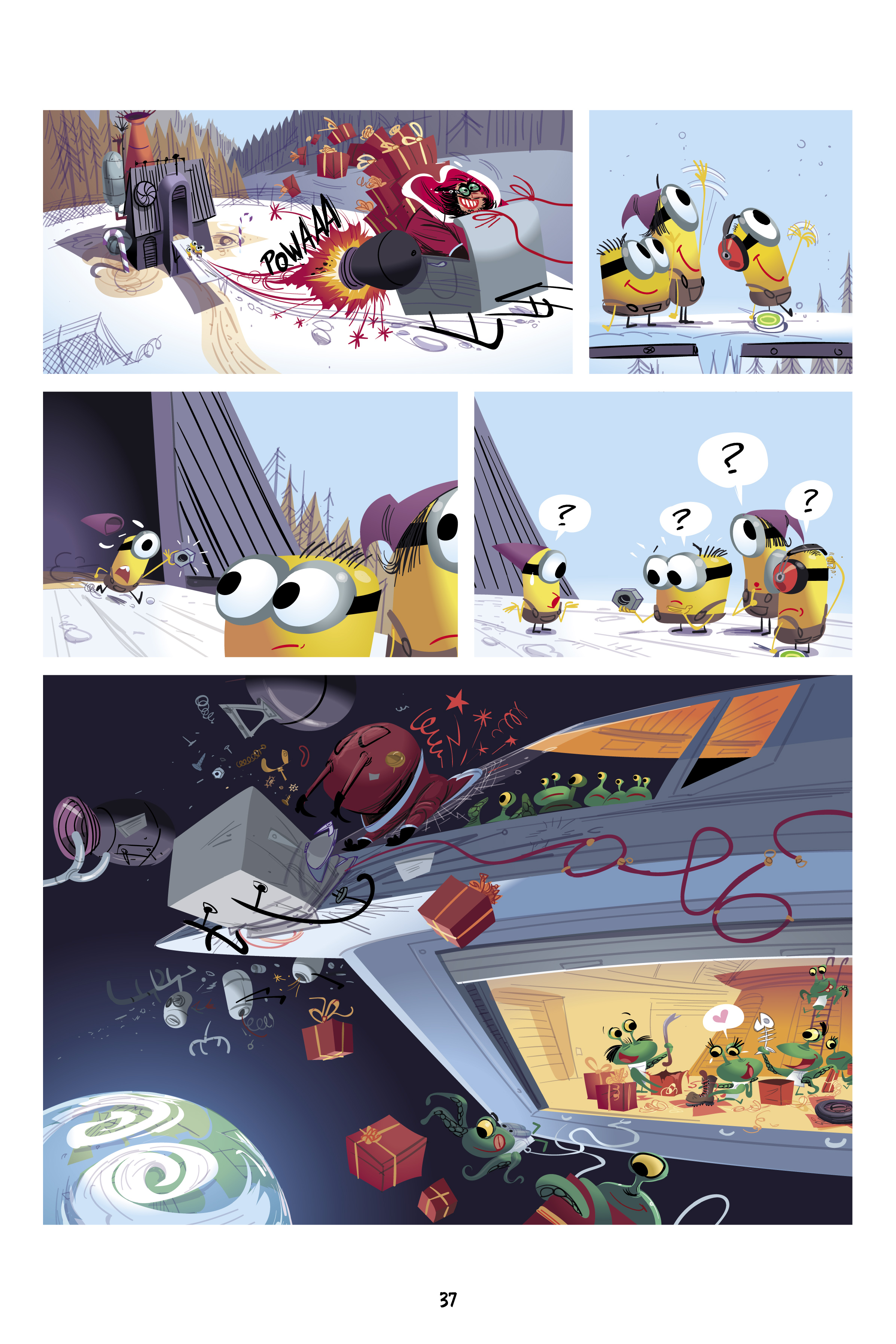 Read online Minions: Paella comic -  Issue # TPB - 39