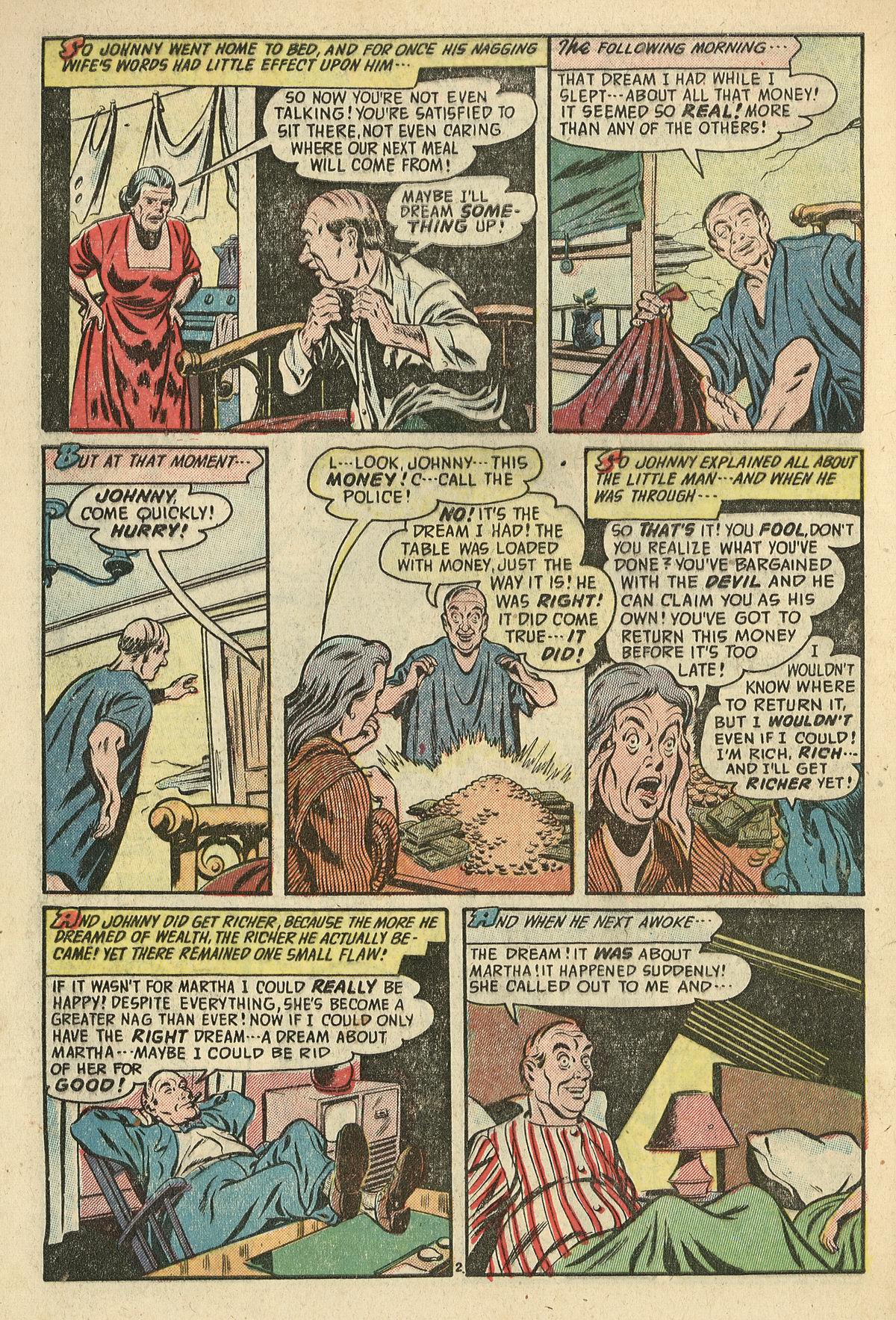 Read online Adventures Into The Unknown comic -  Issue #47 - 32