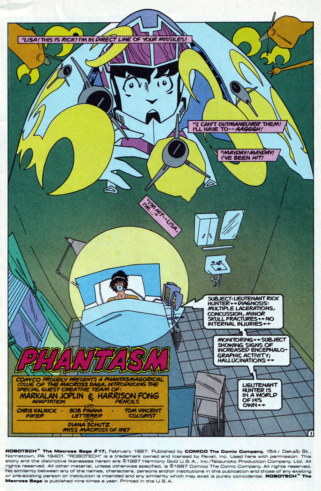 Read online Robotech The Macross Saga comic -  Issue #17 - 3