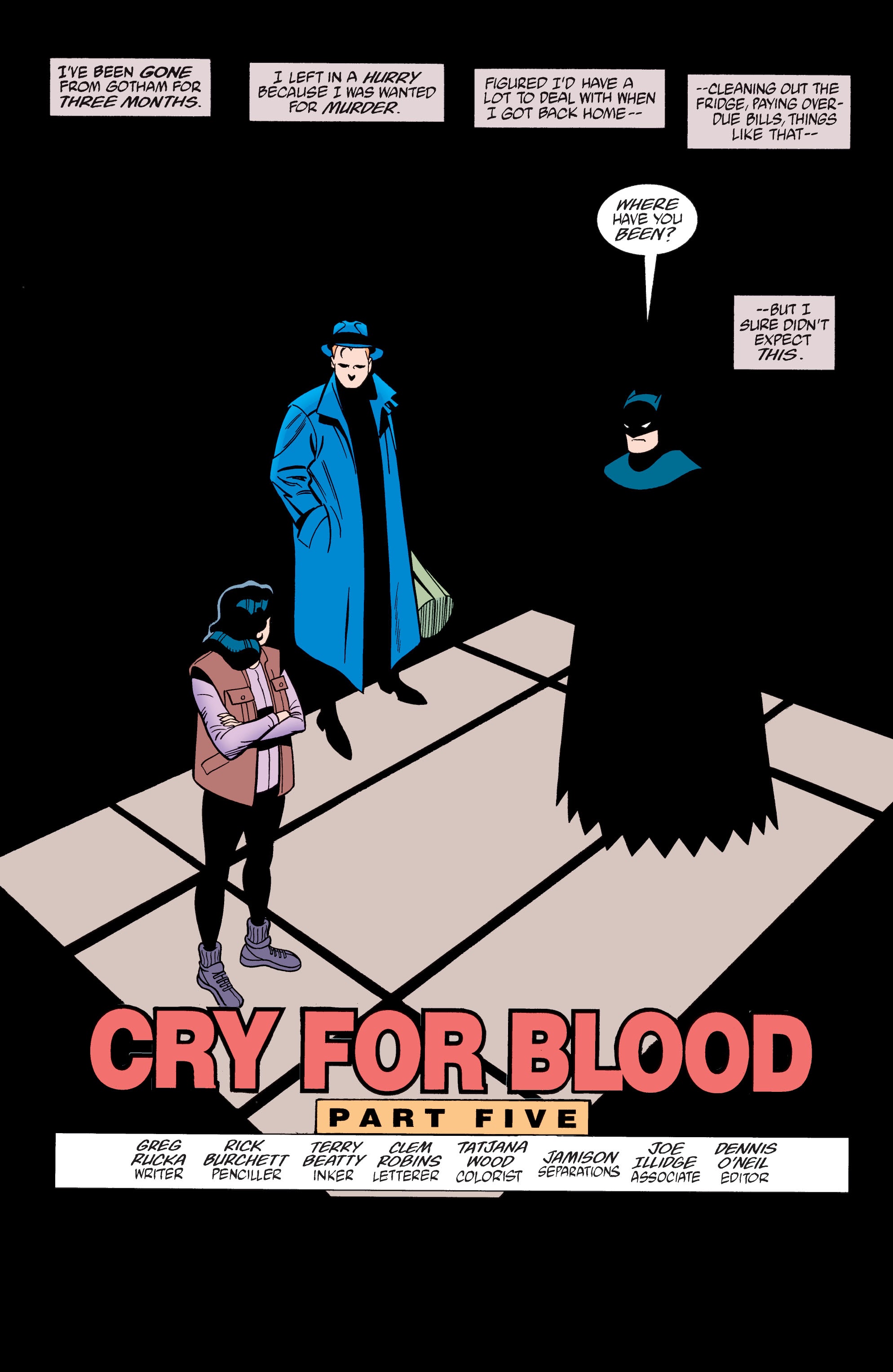 Read online Batman/Huntress: Cry for Blood comic -  Issue # _TPB Birds of Prey - Huntress - 101