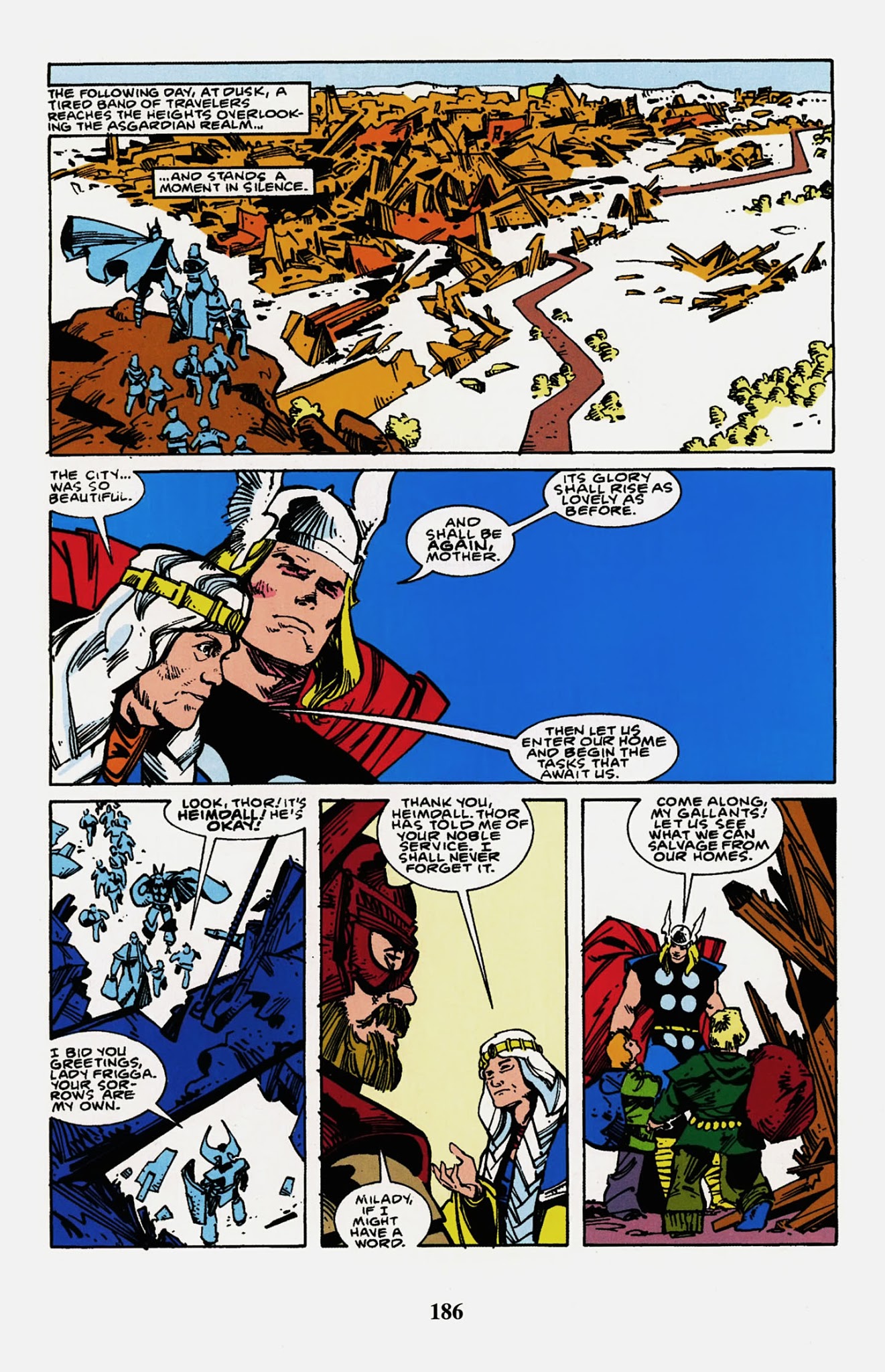 Read online Thor Visionaries: Walter Simonson comic -  Issue # TPB 2 - 188