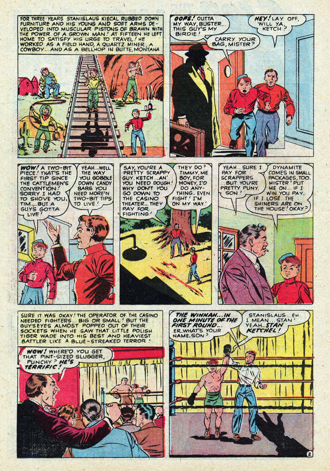 Read online Sports Action comic -  Issue #7 - 12