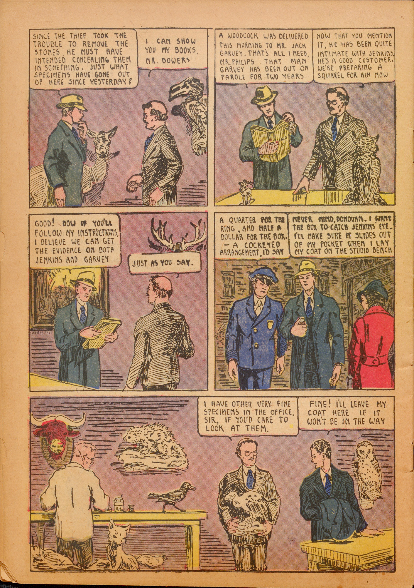 Read online Detective Picture Stories comic -  Issue #3 - 12