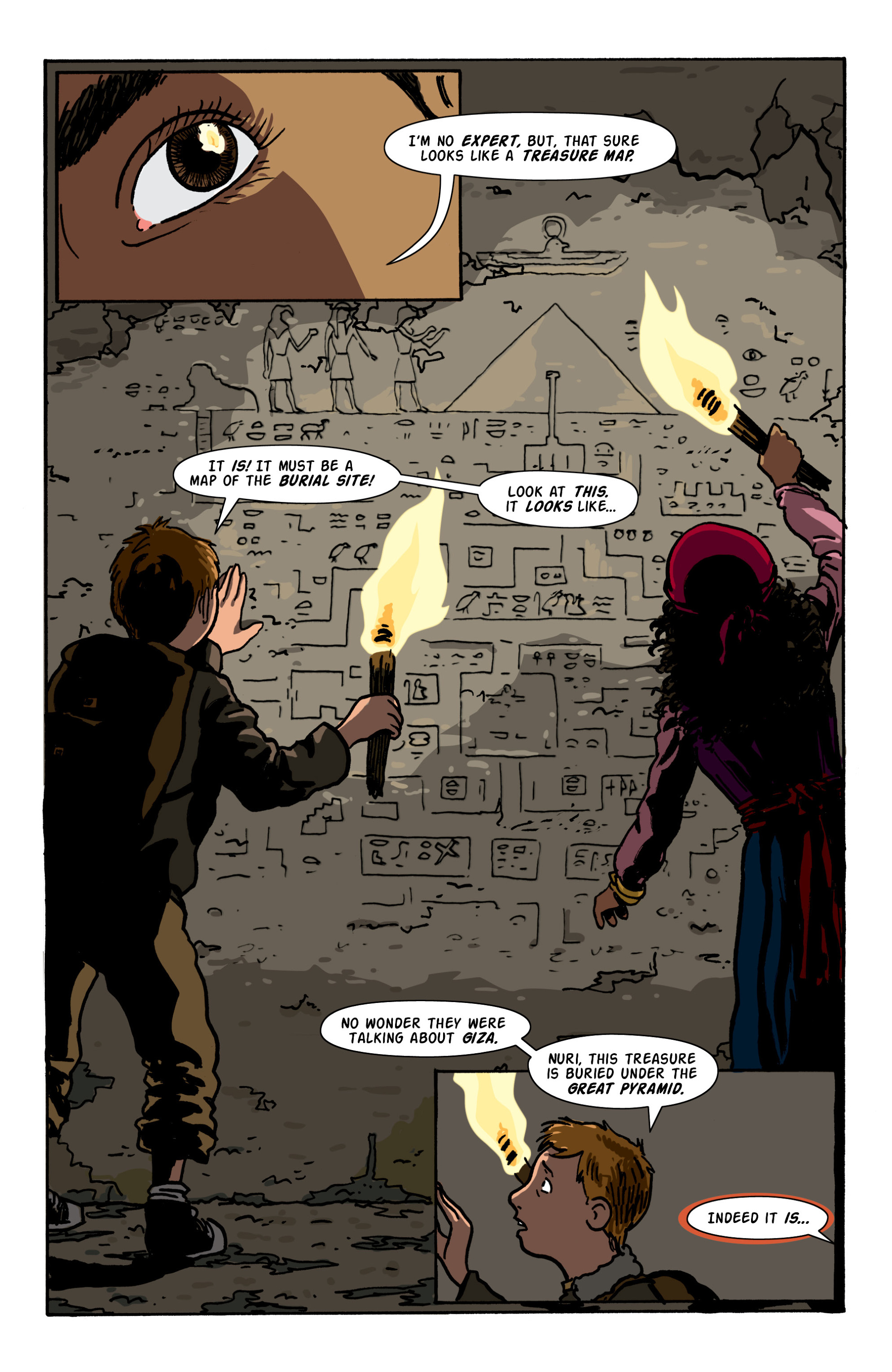 Read online Rocket Robinson and the Pharaoh's Fortune comic -  Issue # TPB (Part 2) - 52