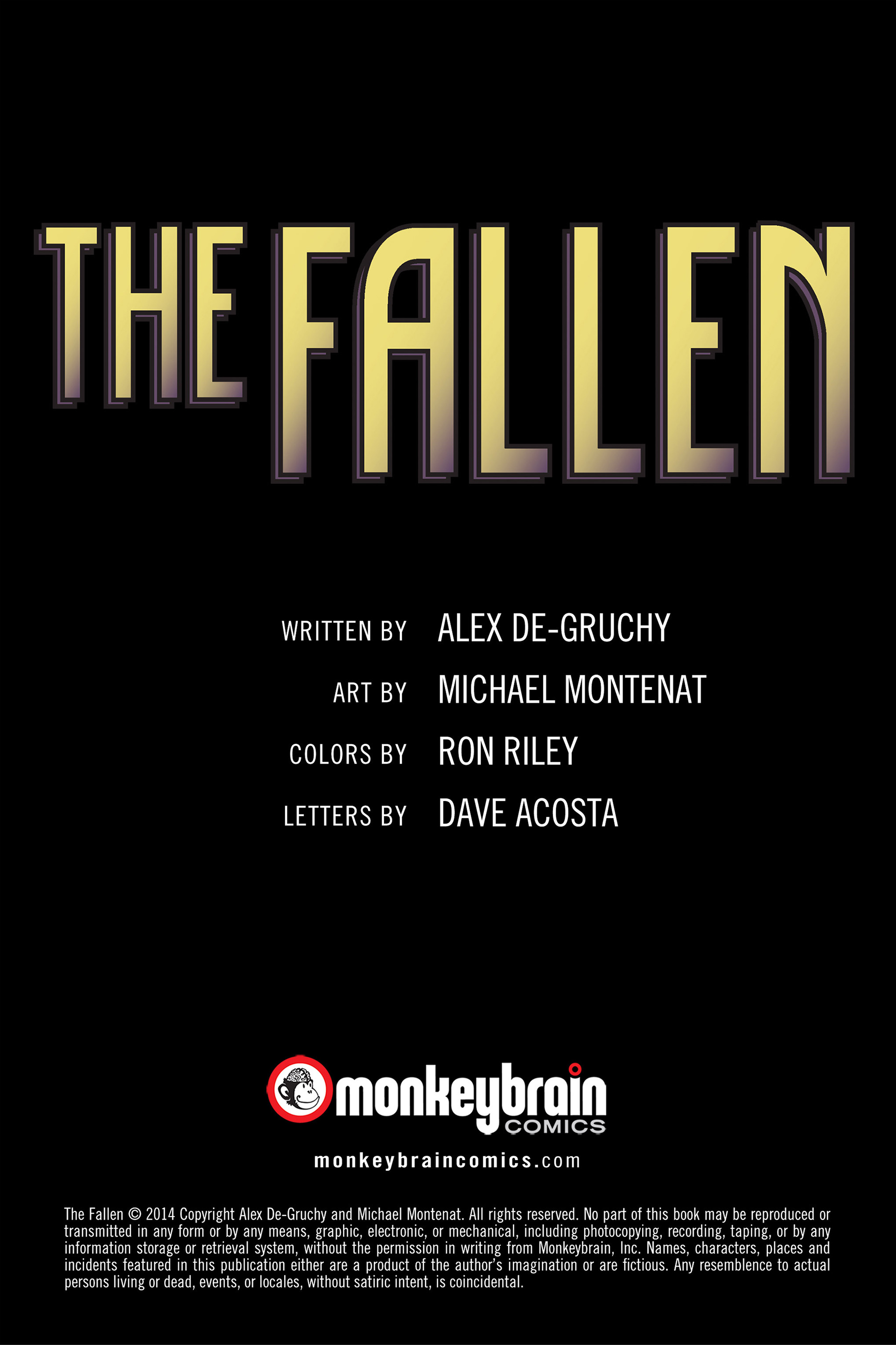 Read online The Fallen (2014) comic -  Issue #3 - 2