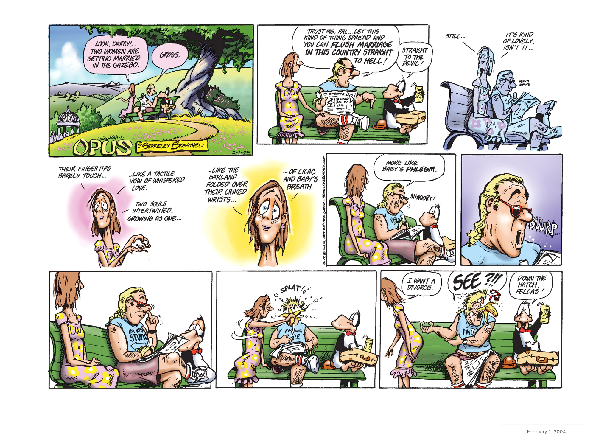 Read online Opus Complete Sunday Strips From 2003-2008 comic -  Issue # TPB (Part 1) - 17