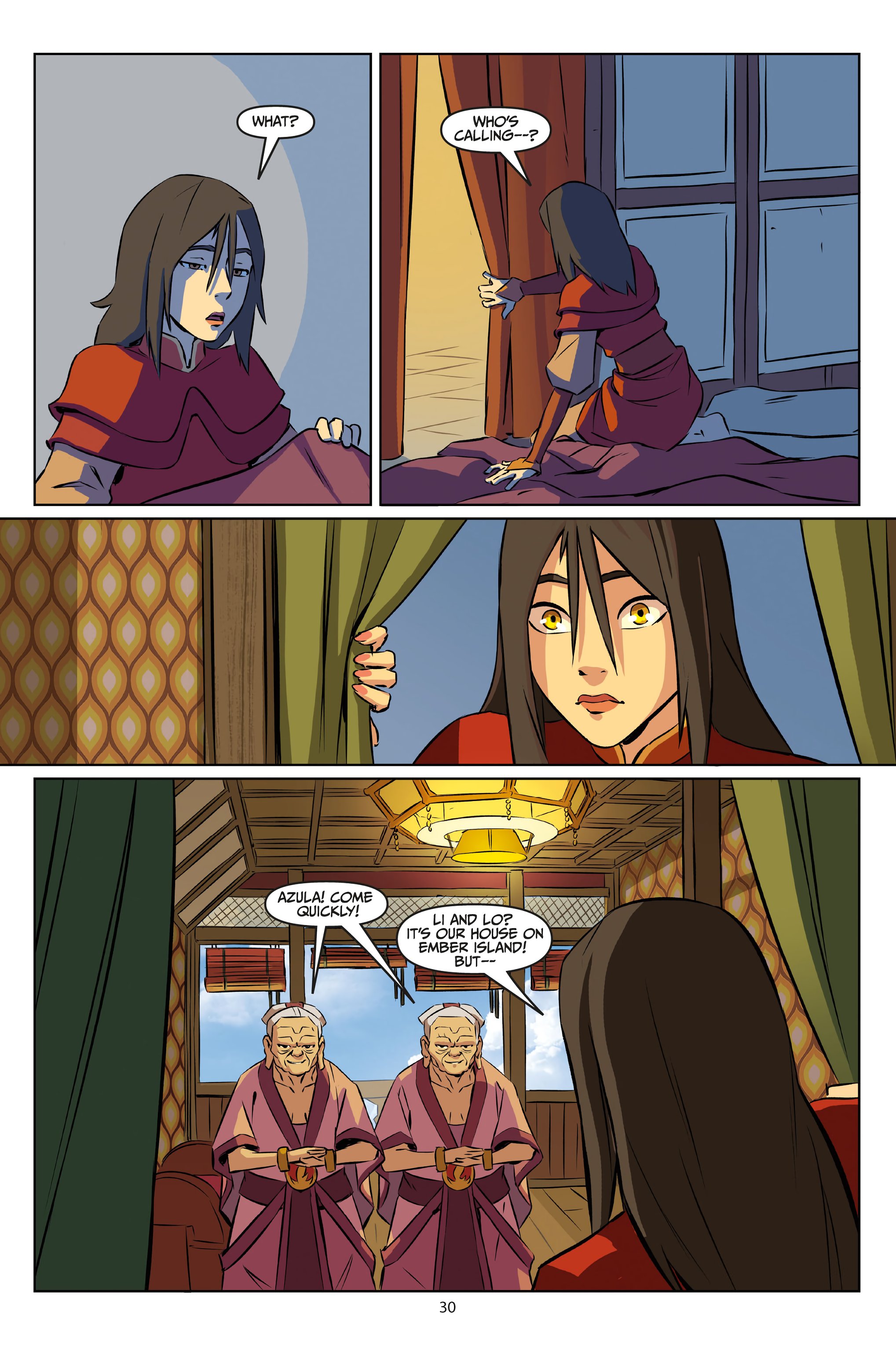 Read online Avatar: The Last Airbender - Azula in the Spirit Temple comic -  Issue # TPB - 31