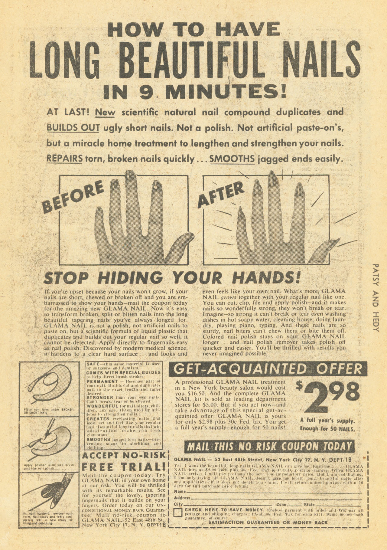 Read online Patsy and Hedy comic -  Issue #43 - 34