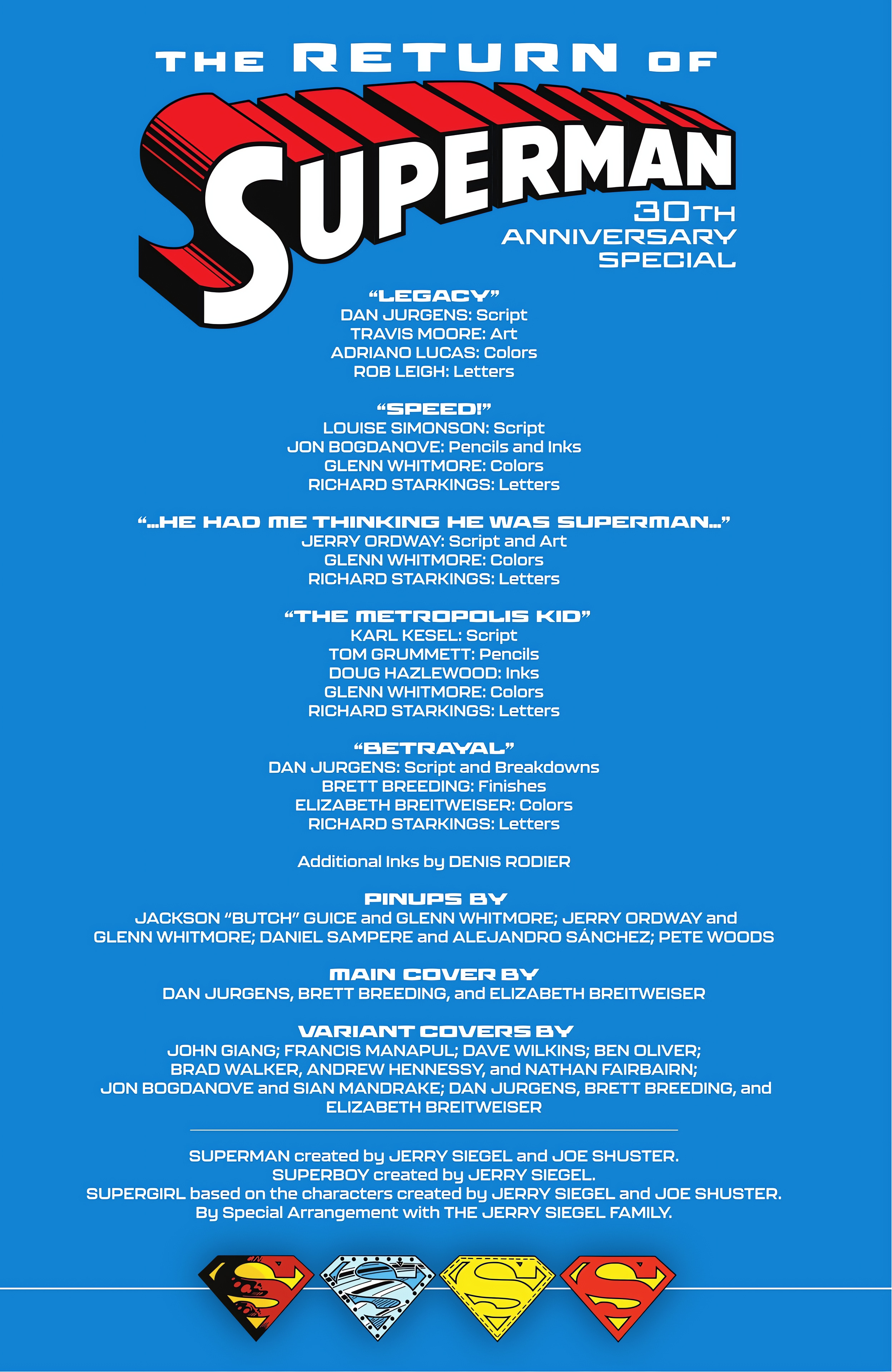 Read online The Return of Superman 30th Anniversary Special comic -  Issue # Full - 3