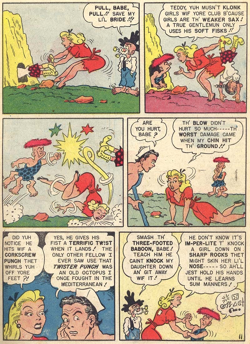 Read online Babe (1948) comic -  Issue #7 - 12