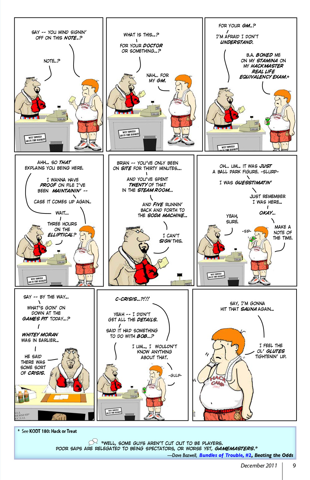 Read online Knights of the Dinner Table comic -  Issue #182 - 11