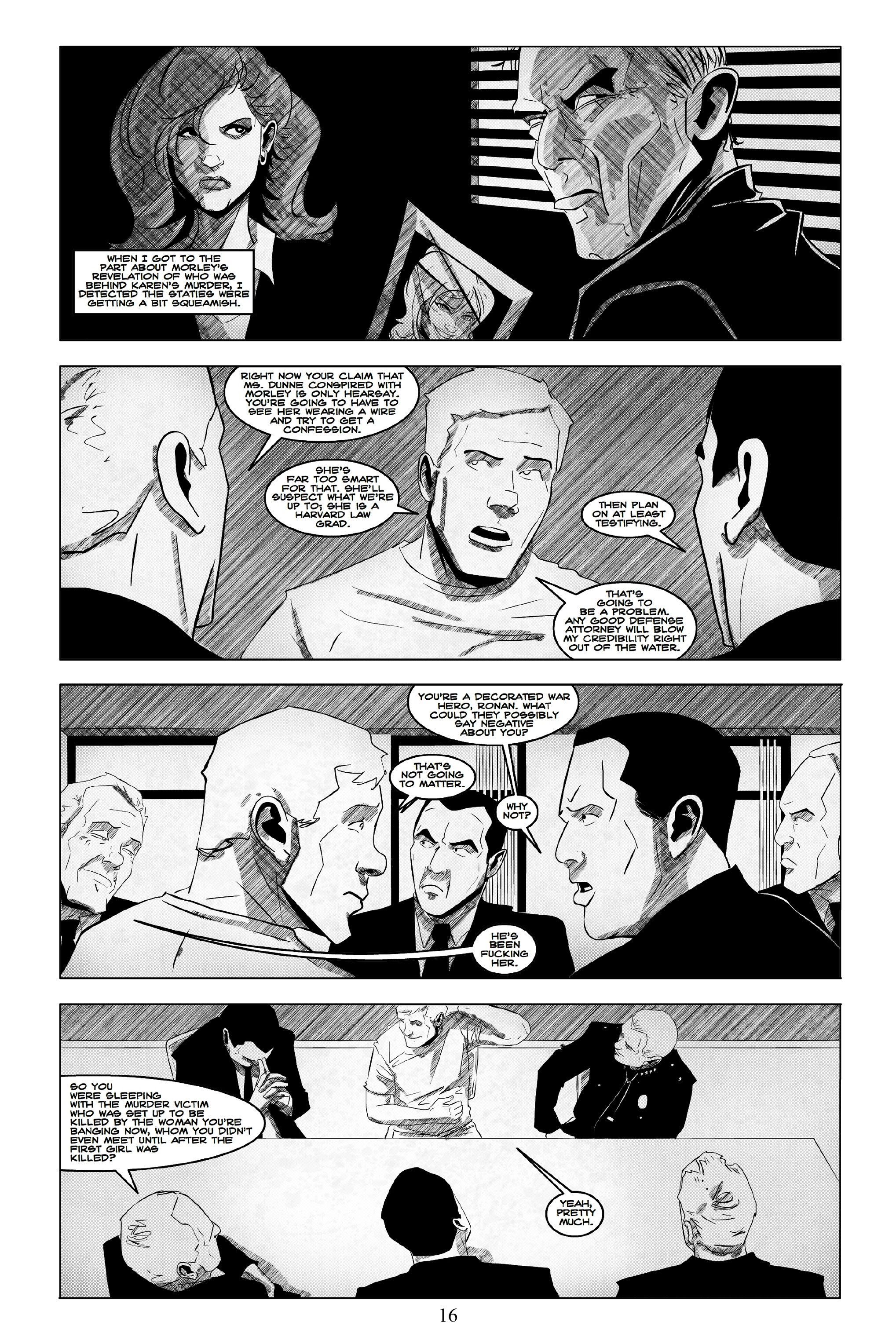 Read online Two Redheads & A Dead Blonde comic -  Issue #5 - 17