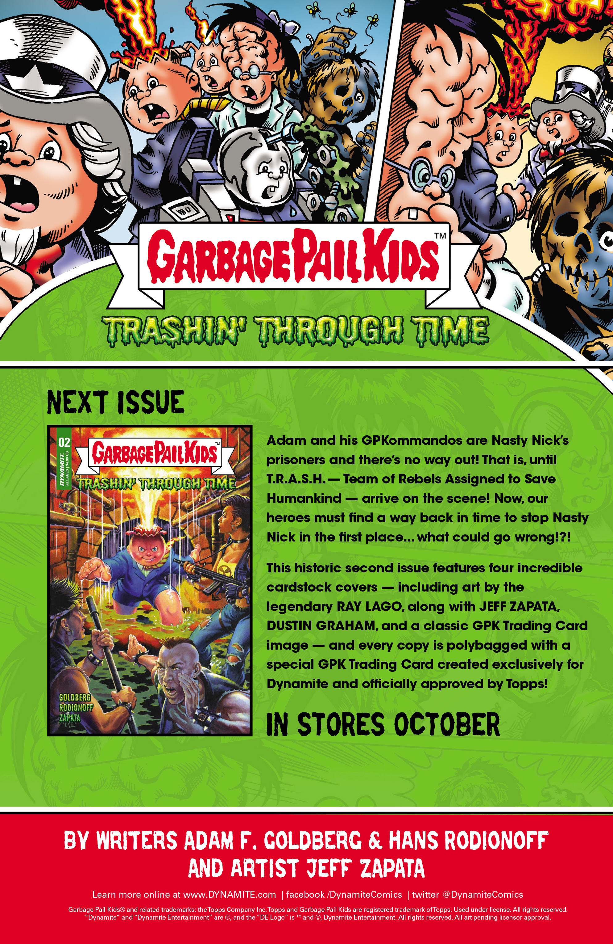 Read online Garbage Pail Kids: Trashin' Through Time comic -  Issue #1 - 26