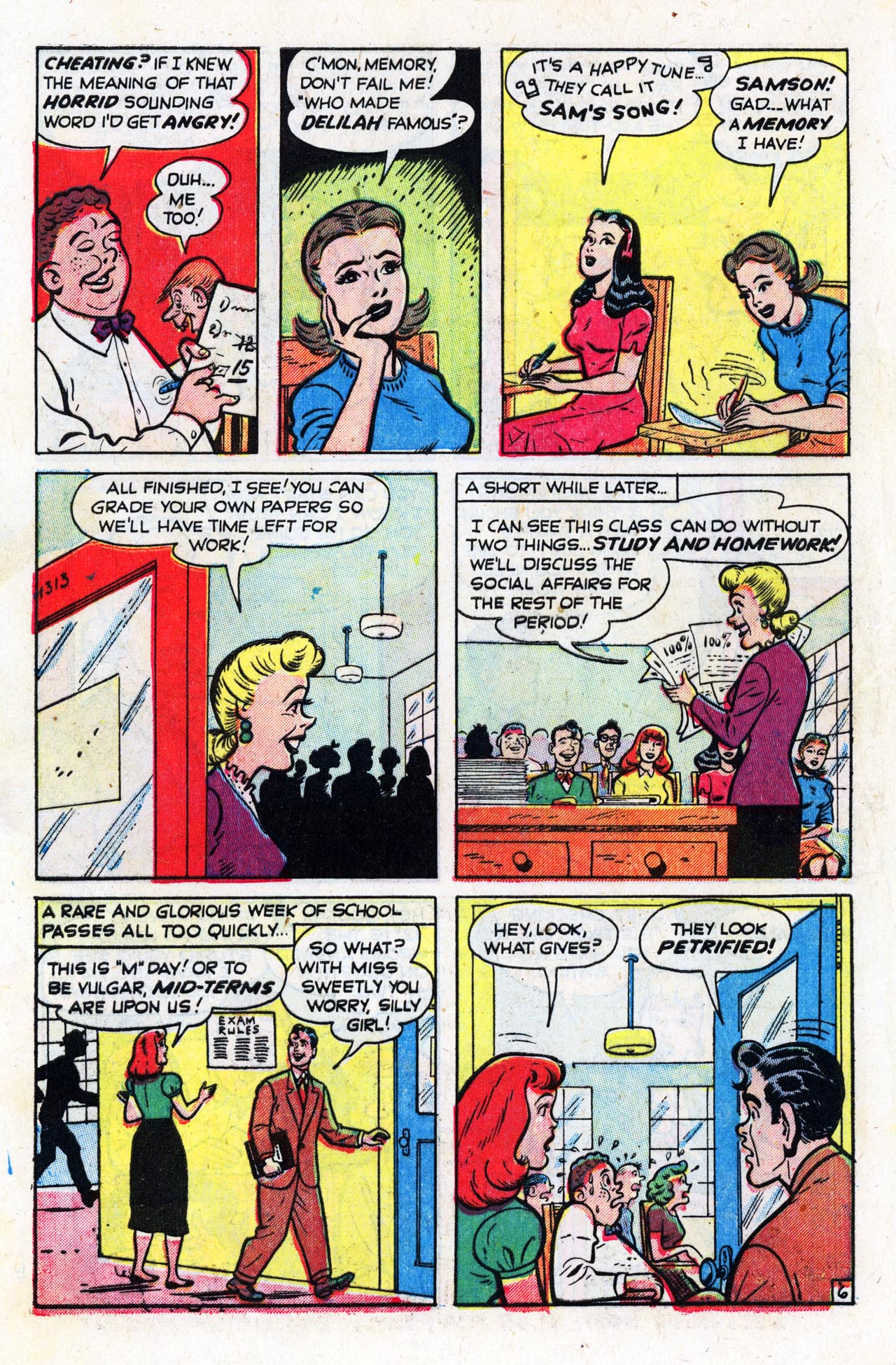 Read online Patsy Walker comic -  Issue #34 - 7