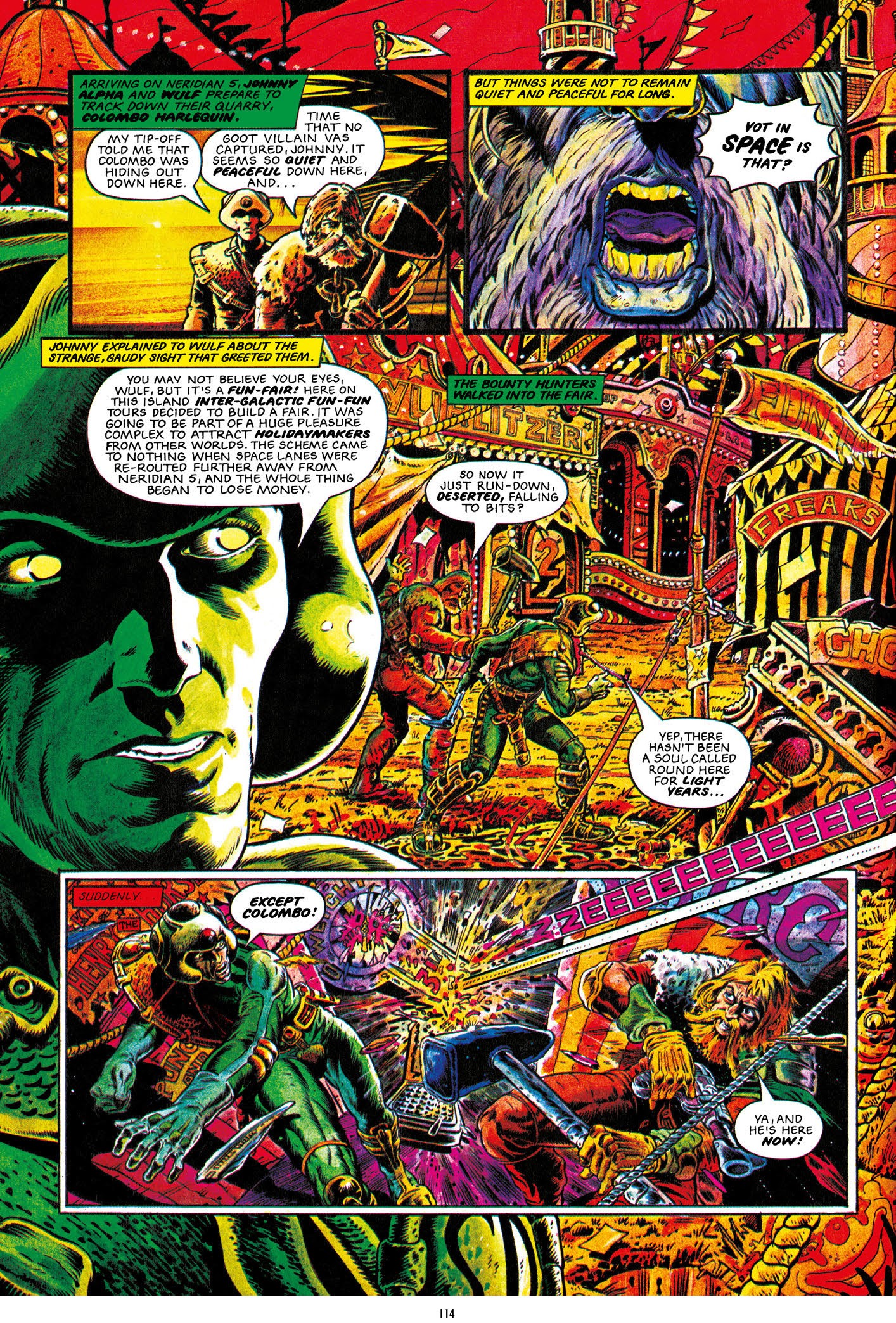 Read online Strontium Dog Search and Destroy: The Starlord Years comic -  Issue # TPB - 101