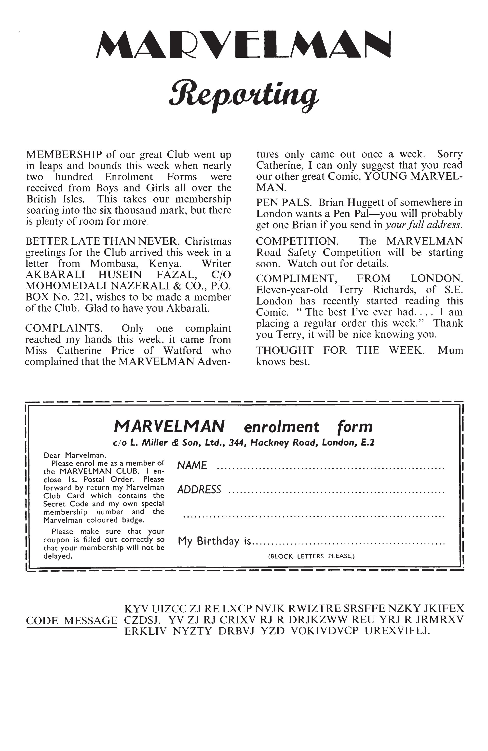Read online Marvelman comic -  Issue #31 - 17