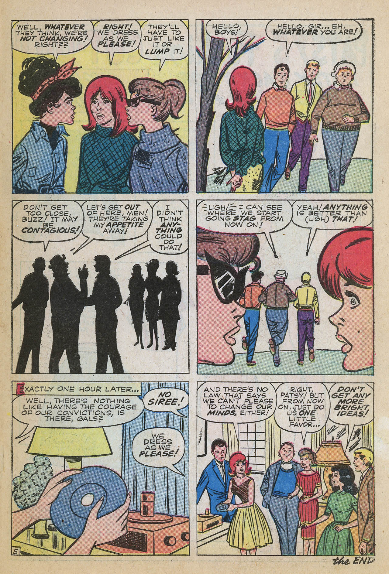 Read online Patsy Walker comic -  Issue #100 - 7