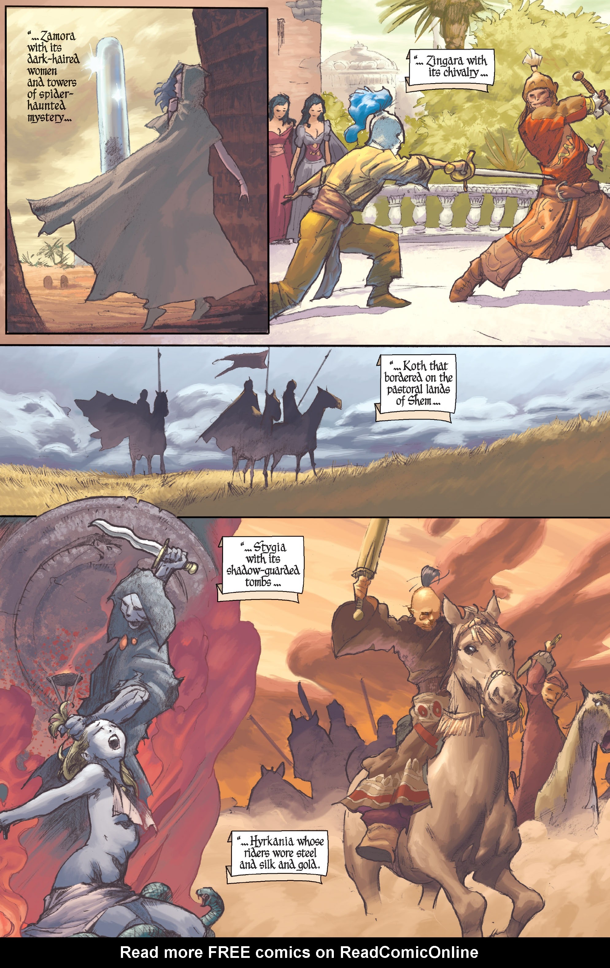 Read online Conan Chronicles Epic Collection comic -  Issue # TPB Out of the Darksome Hills (Part 1) - 13