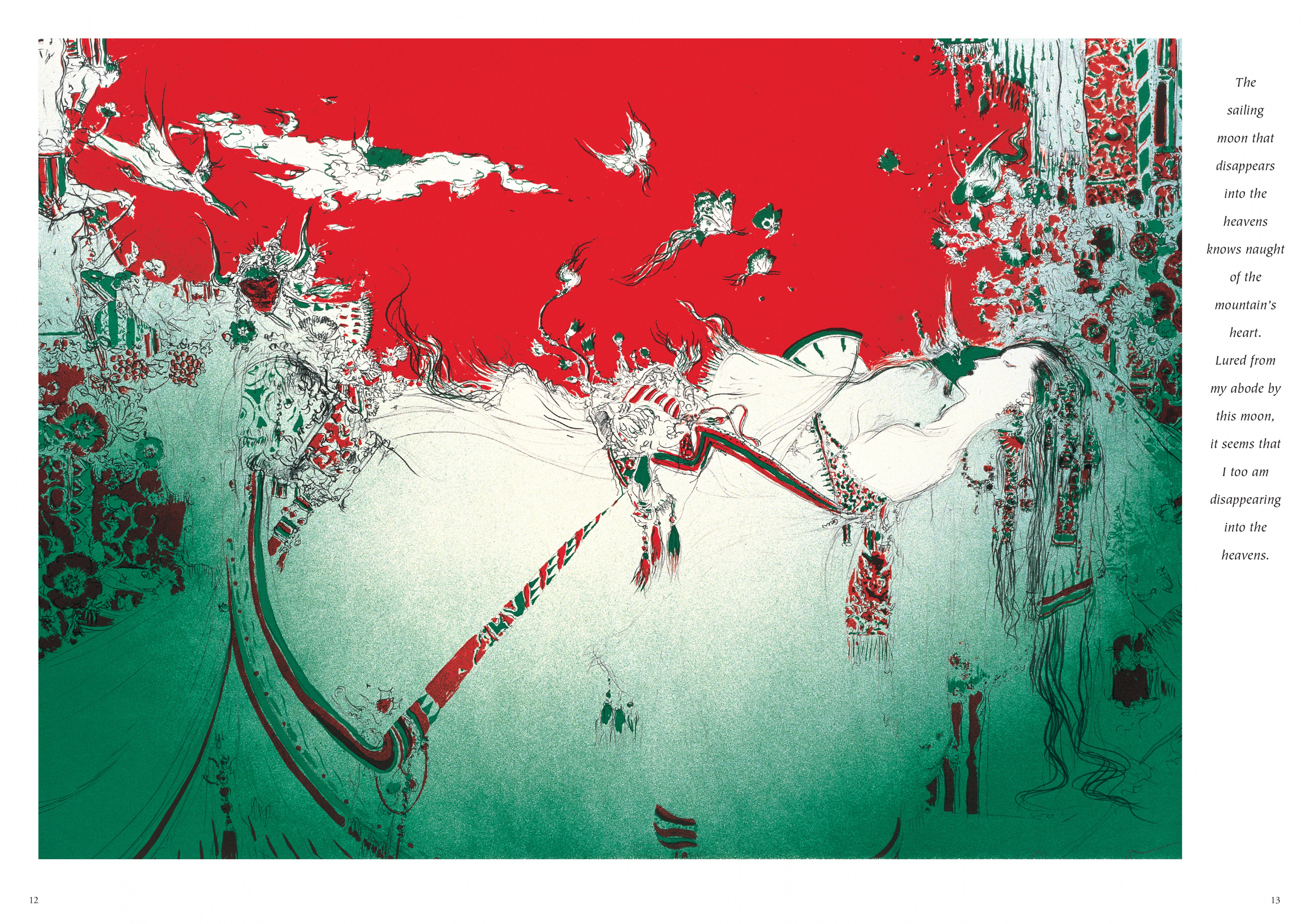 Read online Elegant Spirits: Amano's Tale of Genji and Fairies comic -  Issue # TPB - 11