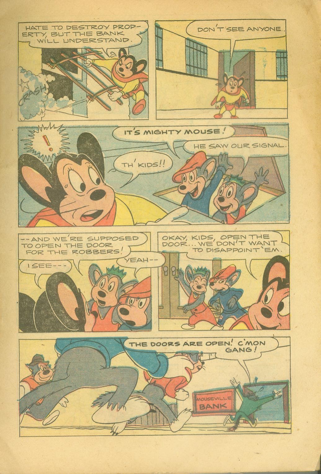 Read online Paul Terry's Mighty Mouse Comics comic -  Issue #49 - 17