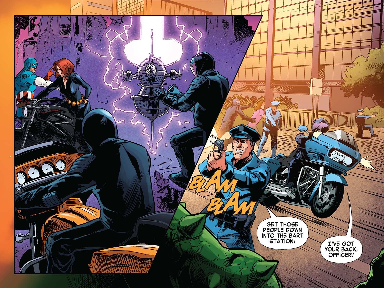 Read online Captain America Featuring Road Force comic -  Issue # Full - 39