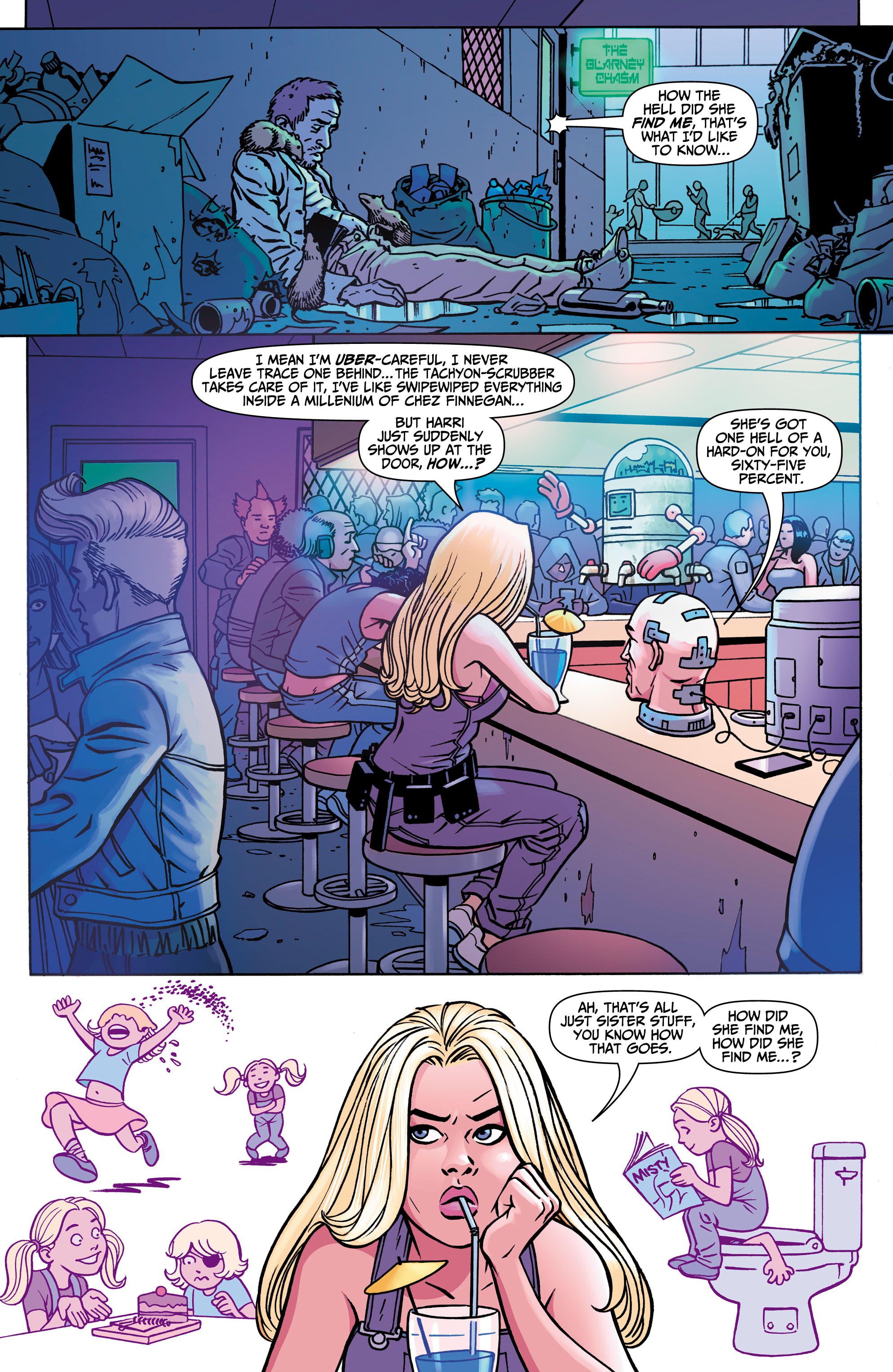 Read online Marjorie Finnegan, Temporal Criminal comic -  Issue #3 - 8