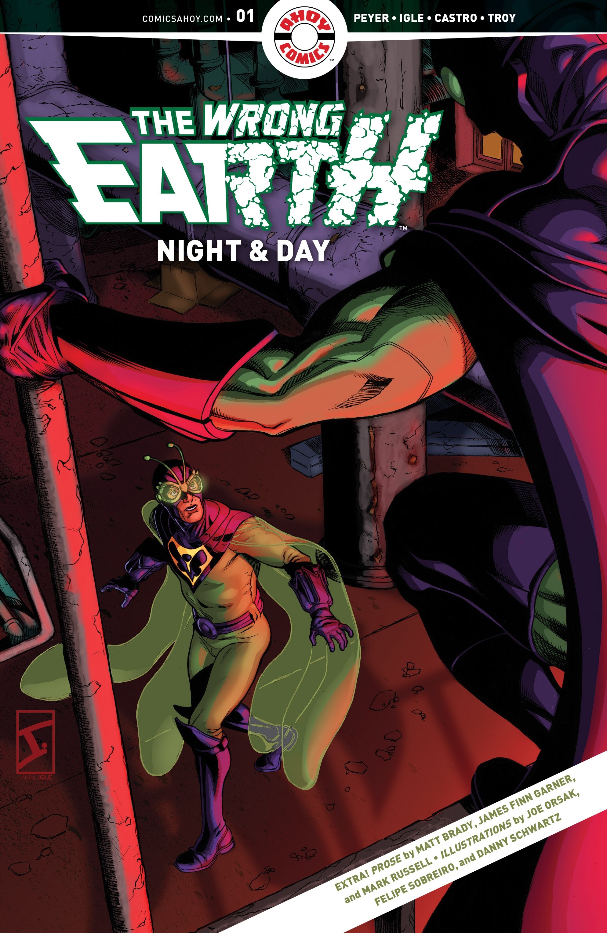 Read online The Wrong Earth: Night & Day comic -  Issue #1 - 1
