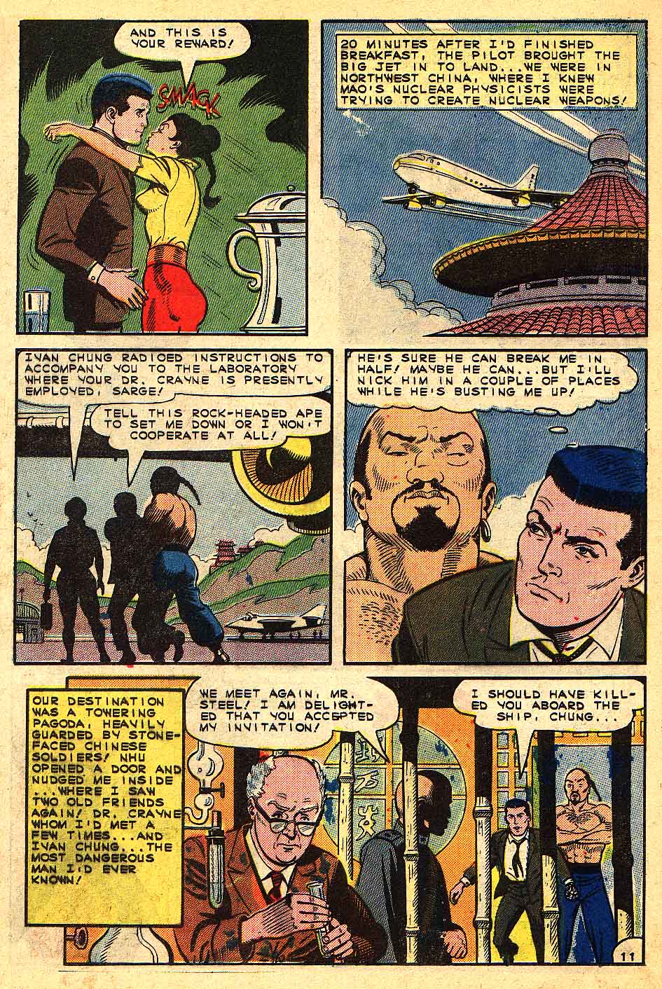 Read online Sarge Steel comic -  Issue #5 - 17