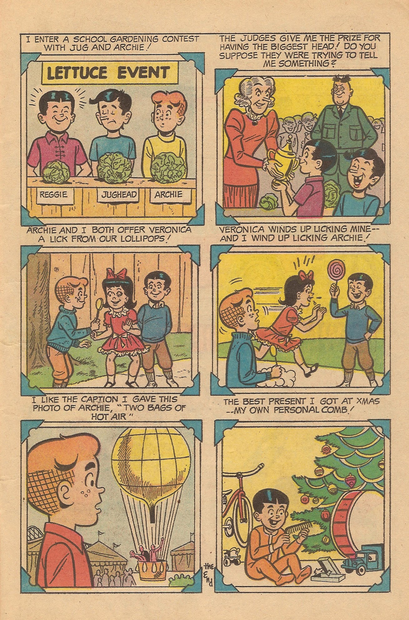 Read online Reggie's Wise Guy Jokes comic -  Issue #1 - 11