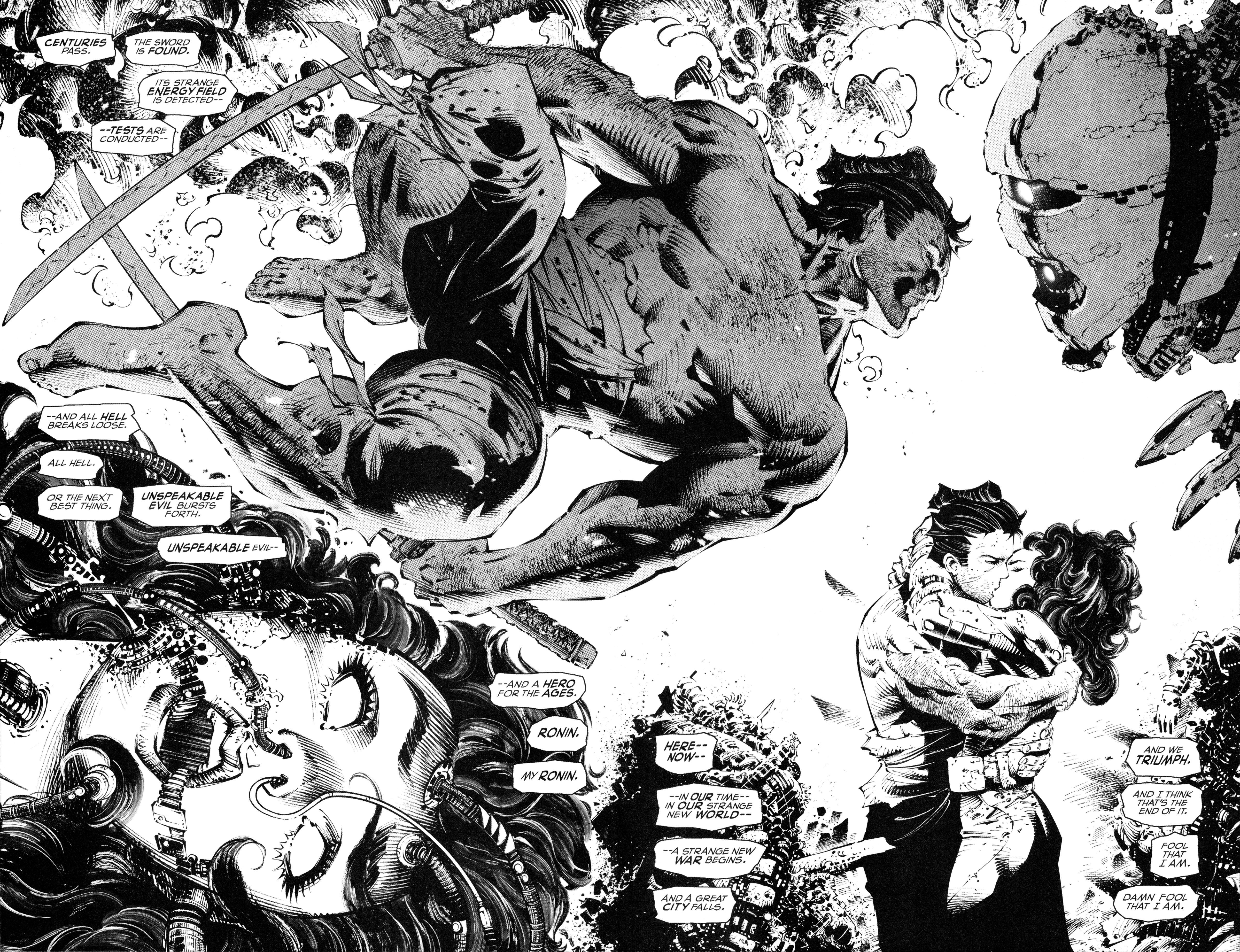 Read online Frank Miller's Ronin: Book II comic -  Issue #1 - 8