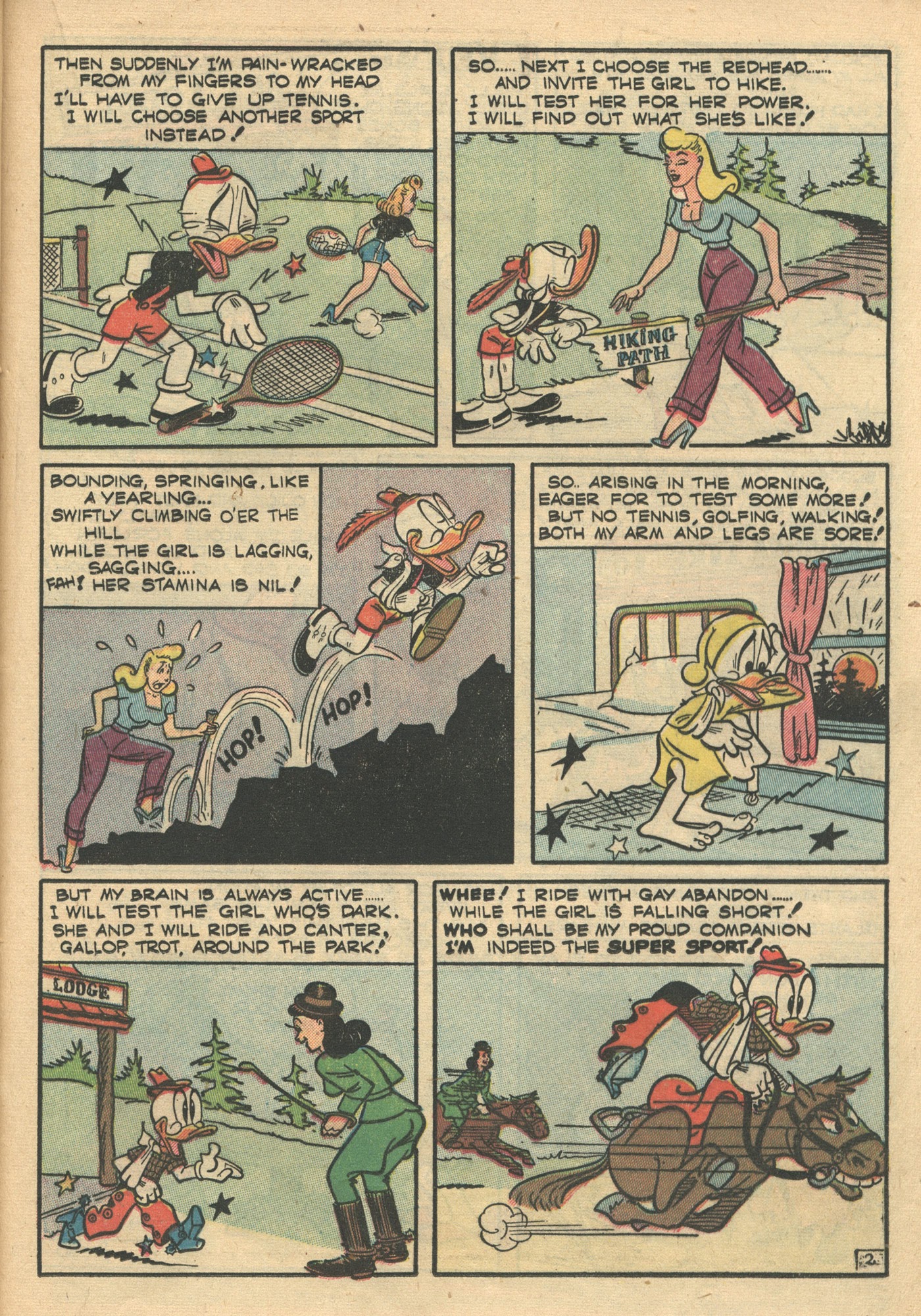 Read online Super Duck Comics comic -  Issue #32 - 31