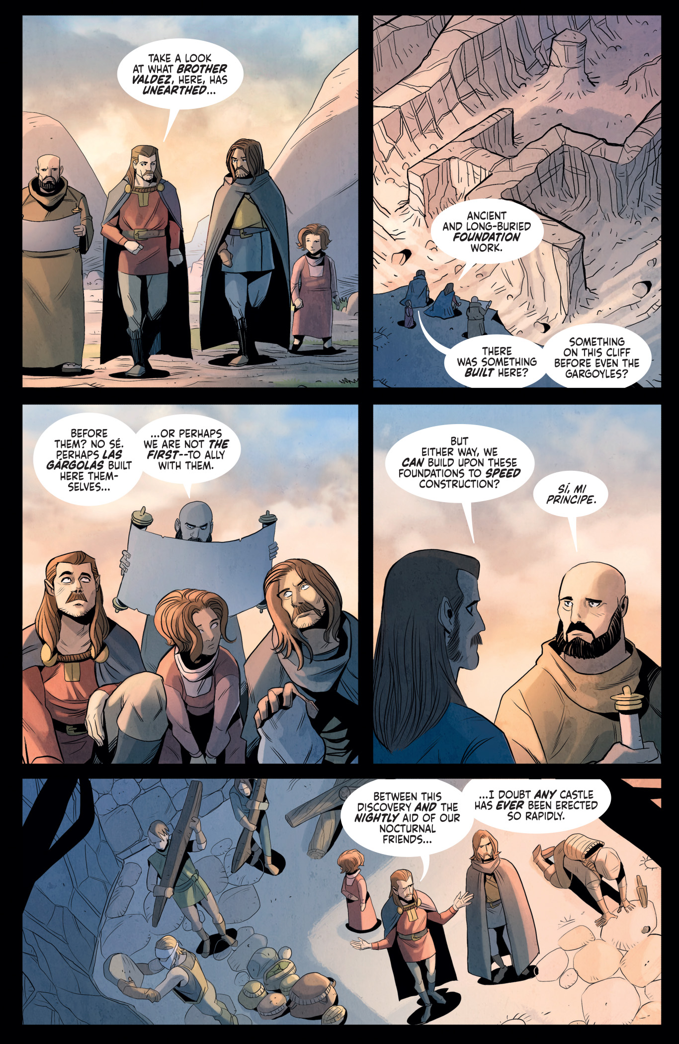 Read online Gargoyles: Dark Ages comic -  Issue #4 - 5