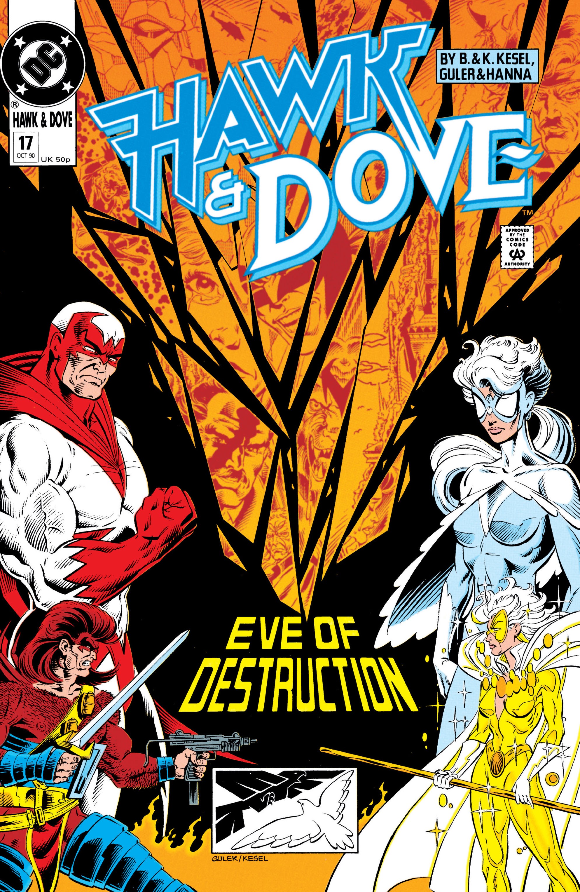 Read online Hawk and Dove (1989) comic -  Issue #17 - 1